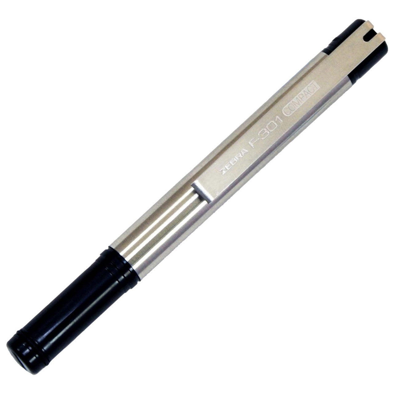 Zebra 27411 F-301 Compact Capped Ballpoint 0.7mm Black 1pk