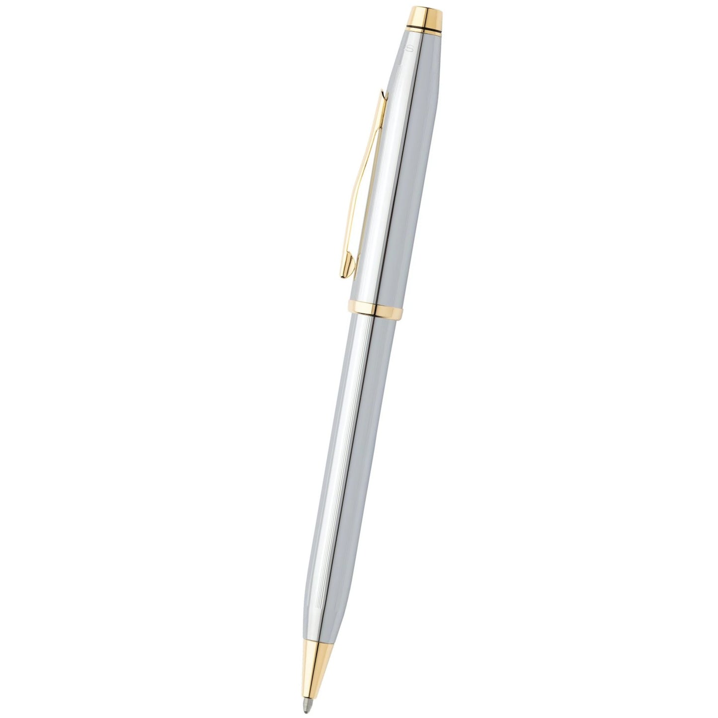 Cross Century® II Medalist® Polished Chrome with 23KT Gold-Plated Appointments Ballpoint Pen