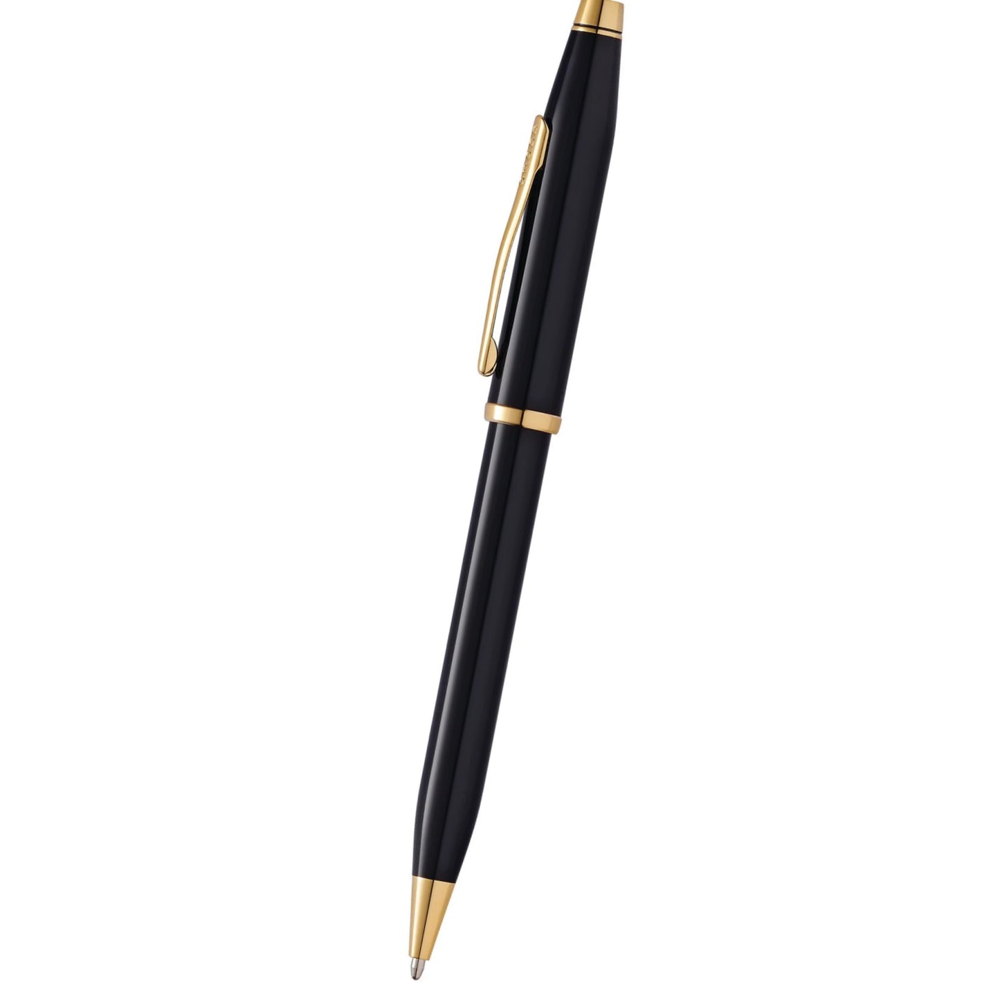Cross Century® II Black Lacquer with 23KT Gold-Plated Appointments Ballpoint Pen