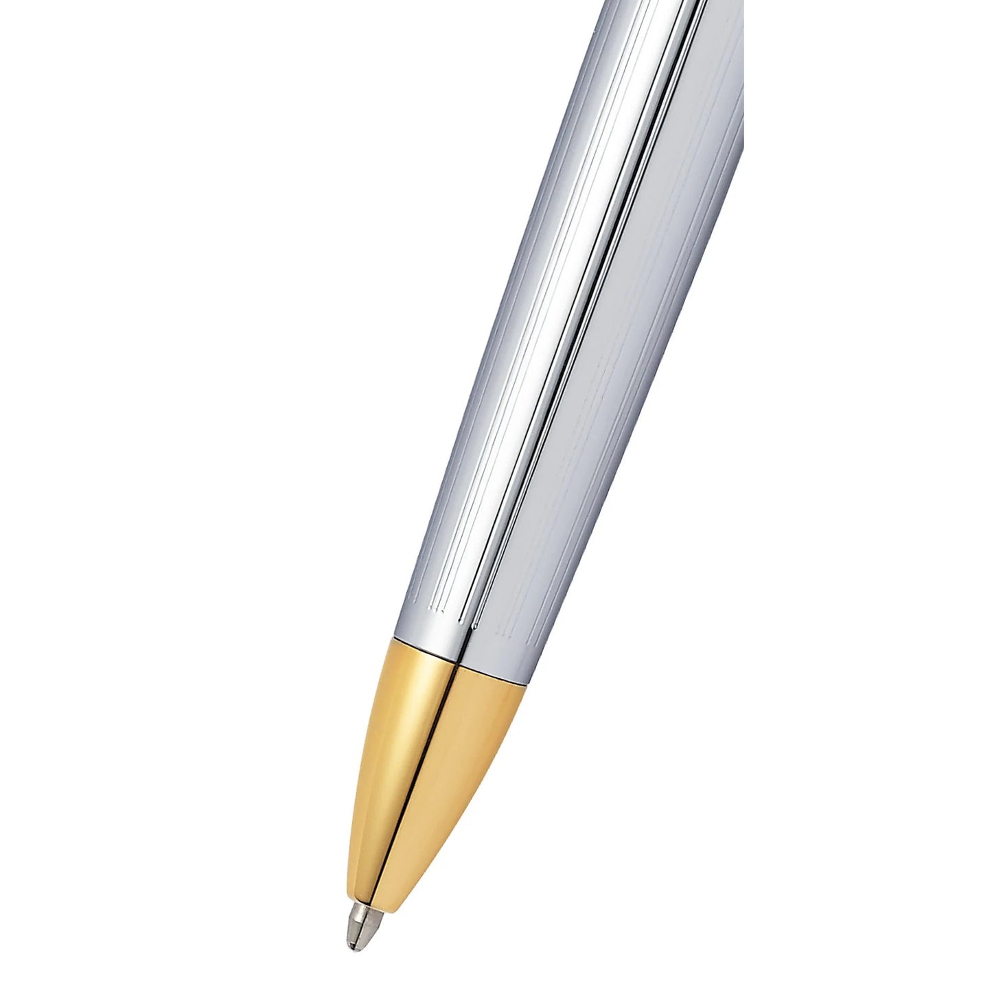 Cross Townsend® Medalist® Polished Chrome with 23KT Gold-Plated Appointments Ballpoint Pen