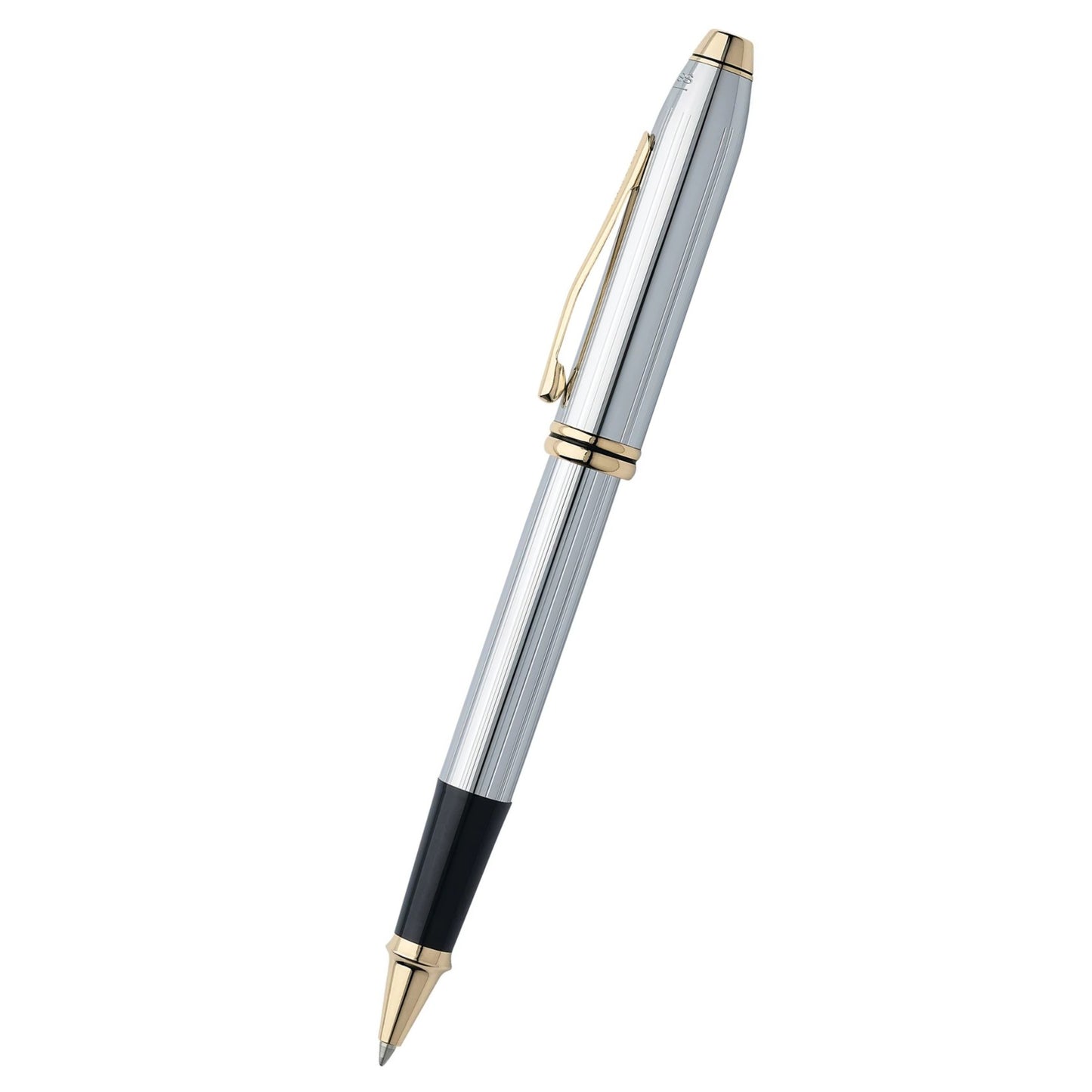 Cross Townsend® Medalist® Polished Chrome with 23KT Gold-Plated Appointments Selectip Rollerball Pen