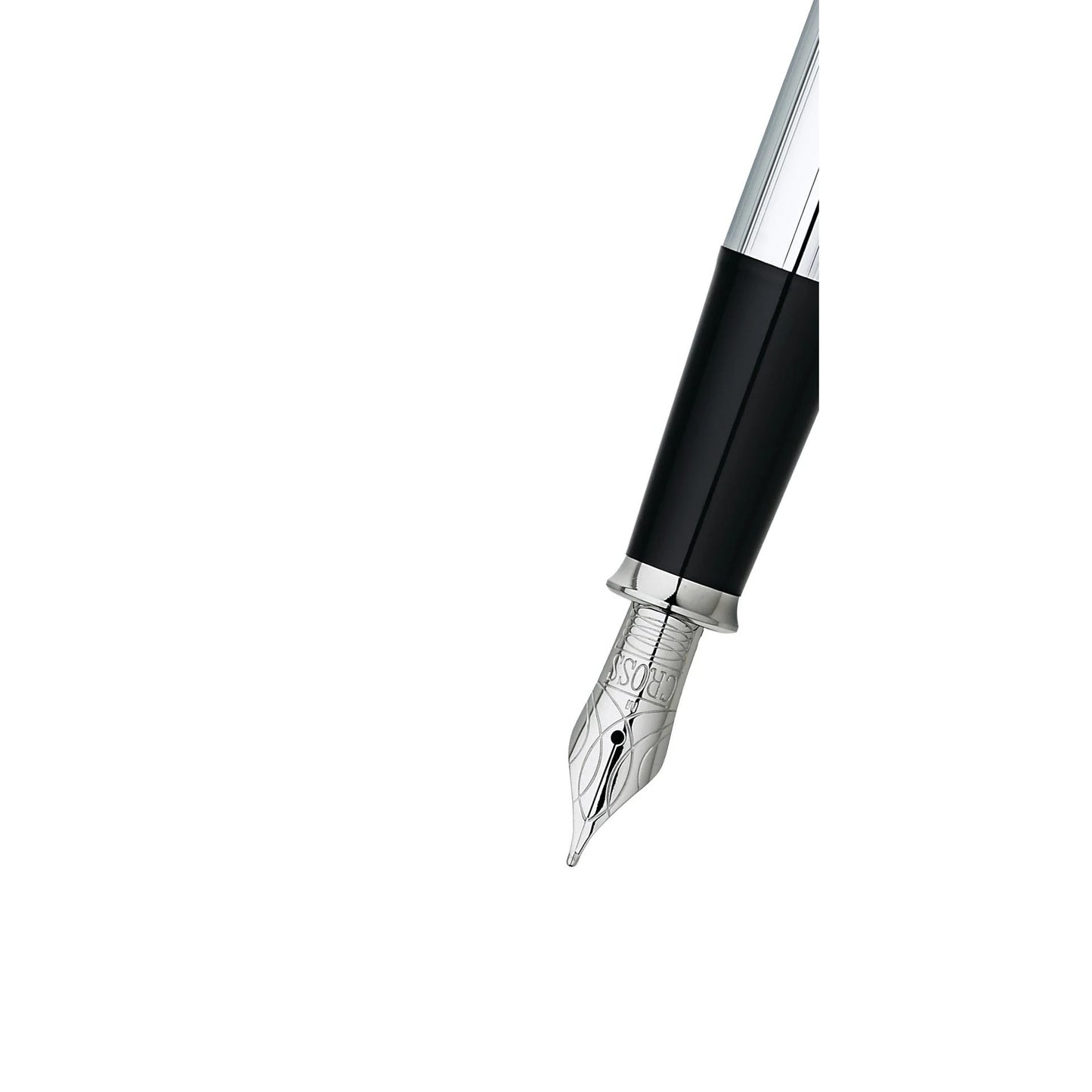 Cross Townsend® Lustrous Chrome with Polished Chrome Appointments and Stainless Steel Medium Nib Fountain Pen