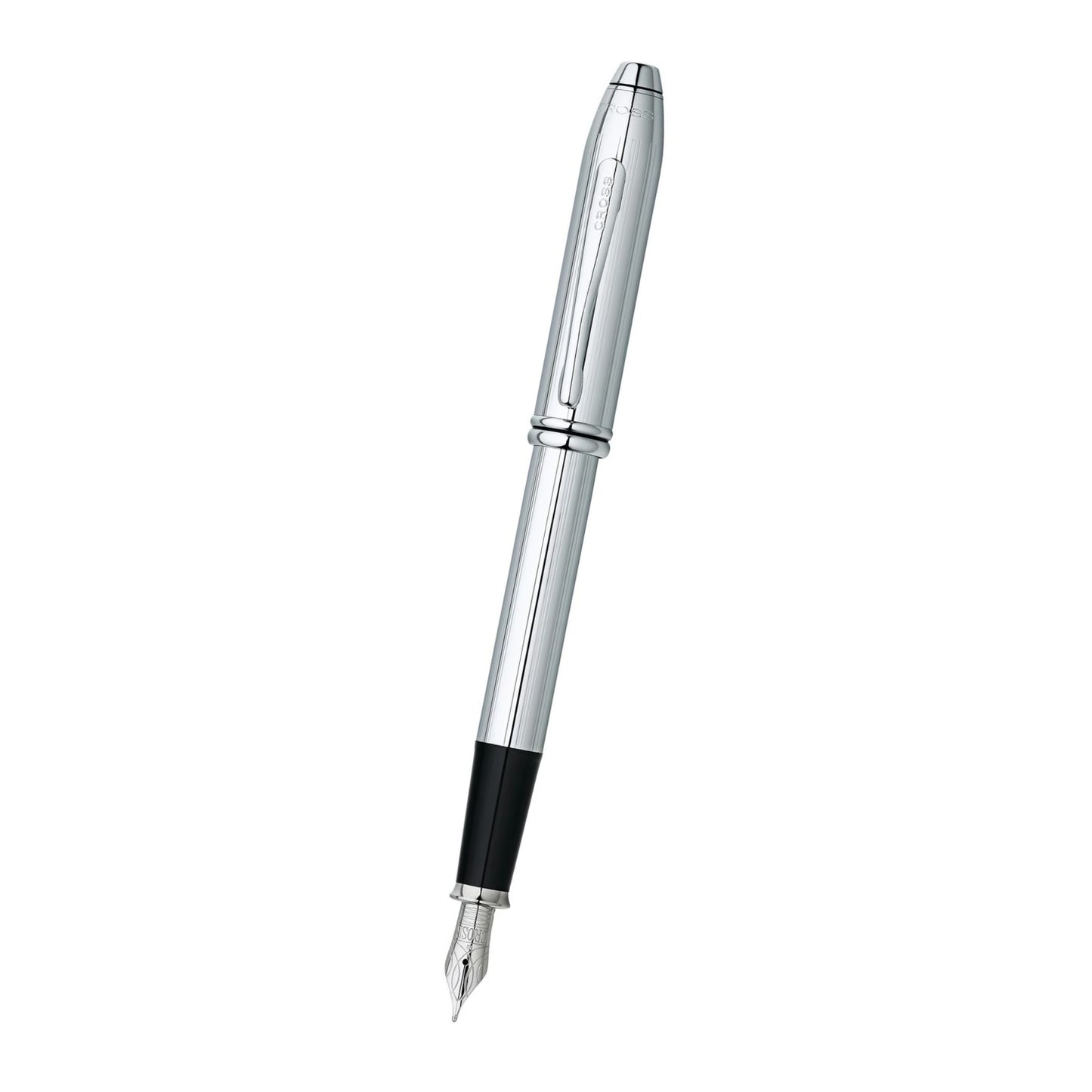Cross Townsend® Lustrous Chrome with Polished Chrome Appointments and Stainless Steel Medium Nib Fountain Pen