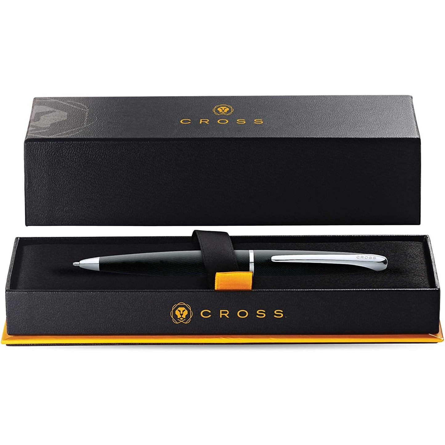 Cross ATX® Basalt Black with Polished Chrome Appointments Ballpoint Pen