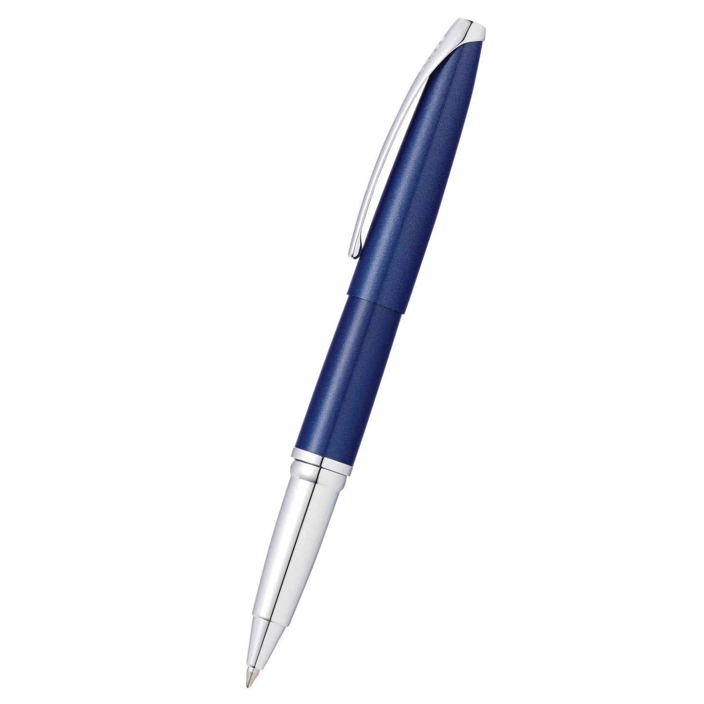 Cross ATX® Translucent Blue Lacquer with Polished Chrome Appointments Selectip Rollerball Pen