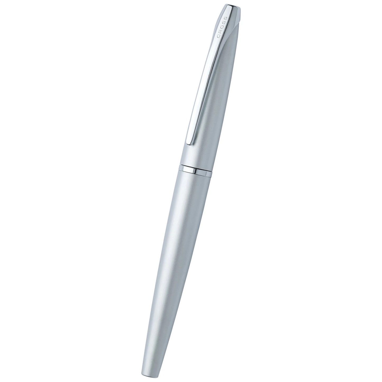 Cross ATX® Pure Chrome with Polished Chrome Appointments and Stainless Steel Fine Nib Fountain Pen