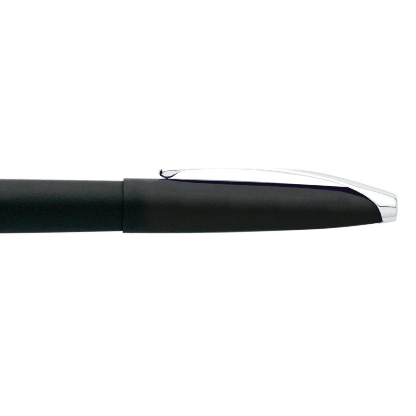 Cross ATX® Basalt Black with Polished Chrome Appointments and Stainless Steel Fine Nib Fountain Pen
