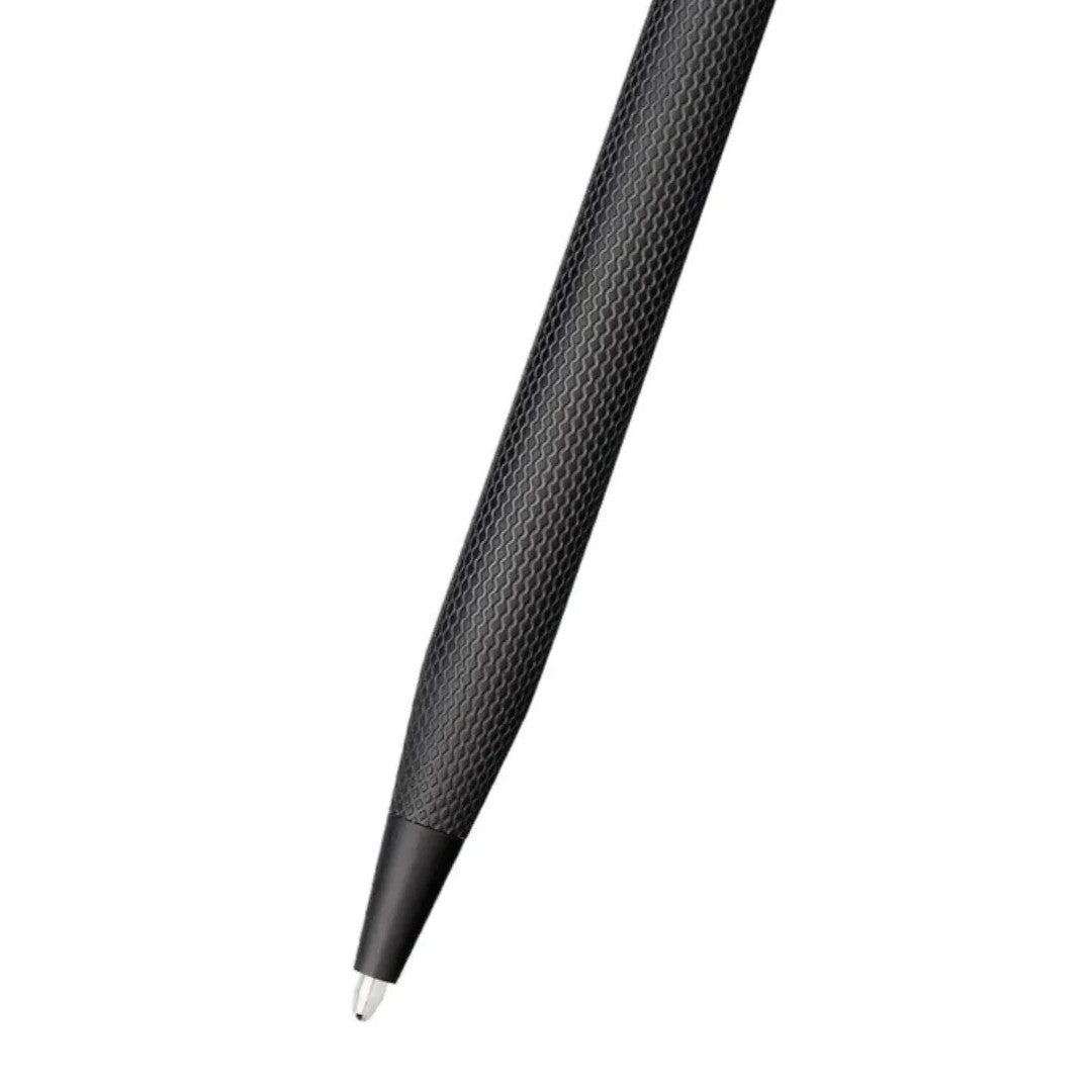 Cross Classic Century® Brushed Black PVD with Engraved Engine-Turned Diamond-Pattern Finish Ballpoint Pen