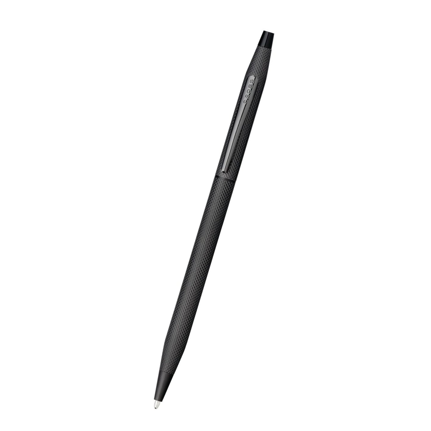 Cross Classic Century® Brushed Black PVD with Engraved Engine-Turned Diamond-Pattern Finish Ballpoint Pen