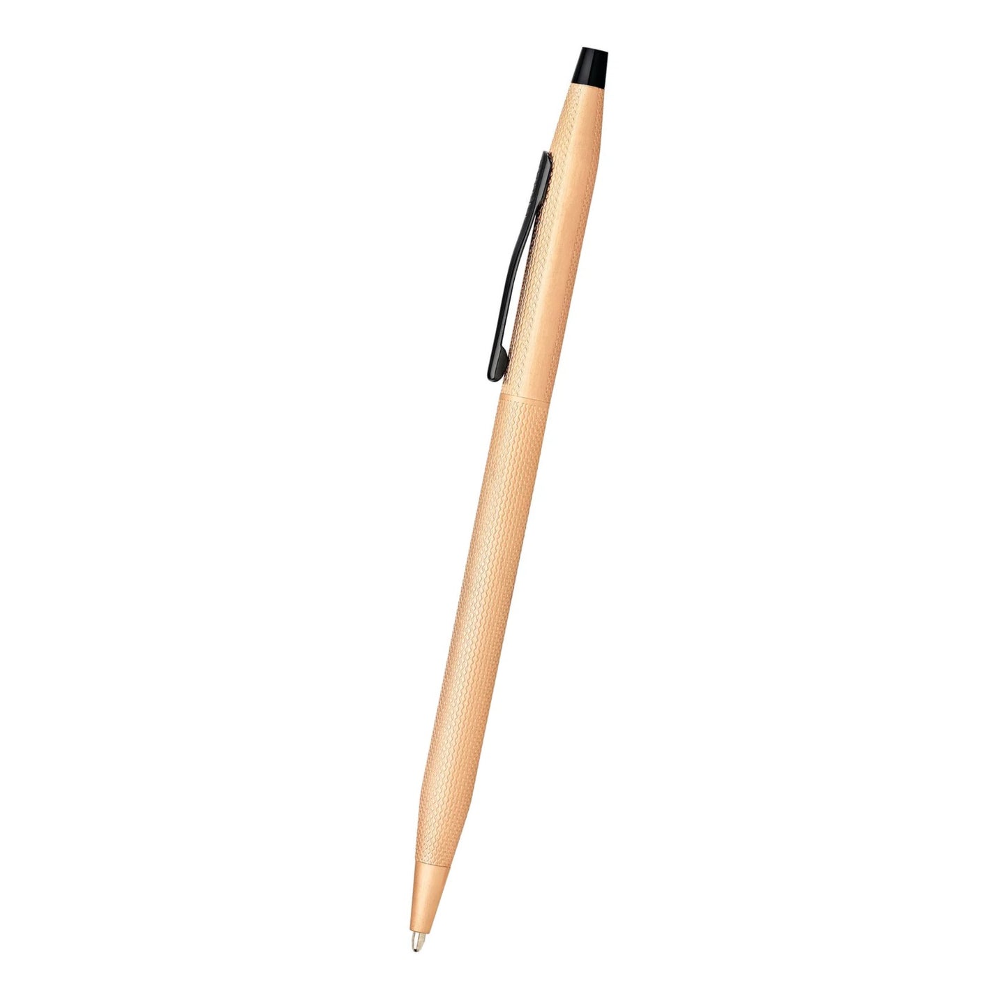 Cross Classic Century® Brushed Rose Gold PVD with Engraved Engine-Turned Diamond-Pattern Finish Ballpoint Pen