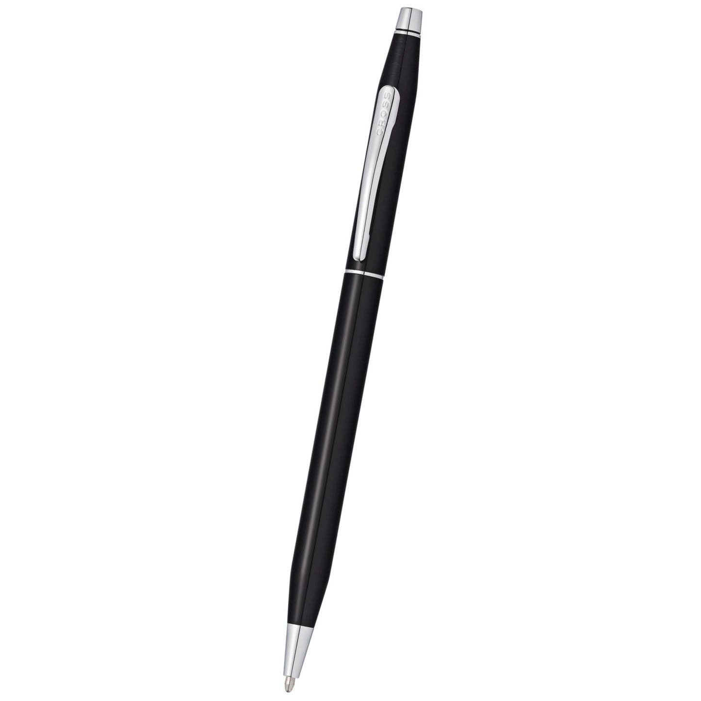 Cross Classic Century® Black Lacquer with Polished Chrome Appointments Ballpoint Pen
