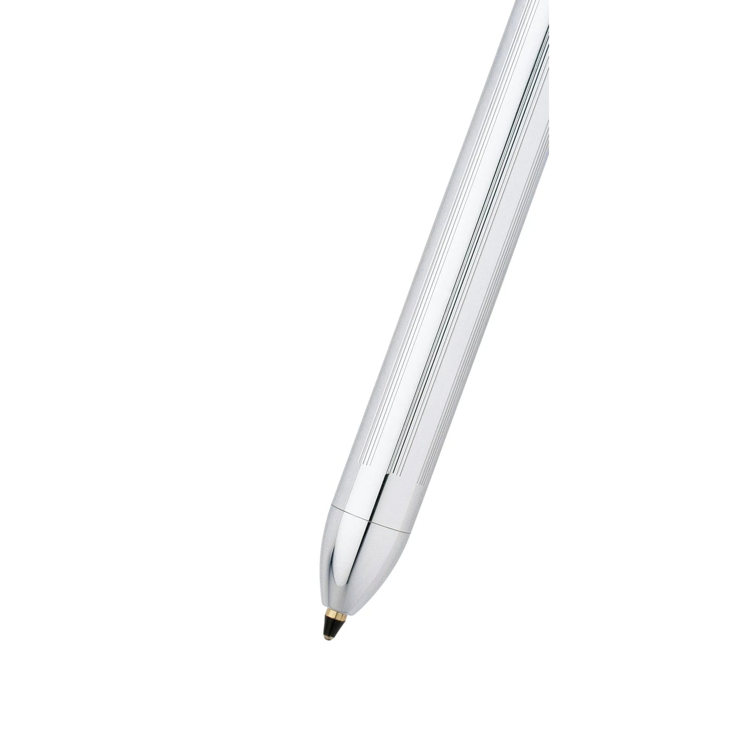 Cross Tech3+ Multi Function Pen. Lustrous Chrome with Polished Chrome Appointments, 0.5mm lead and optional stylus.