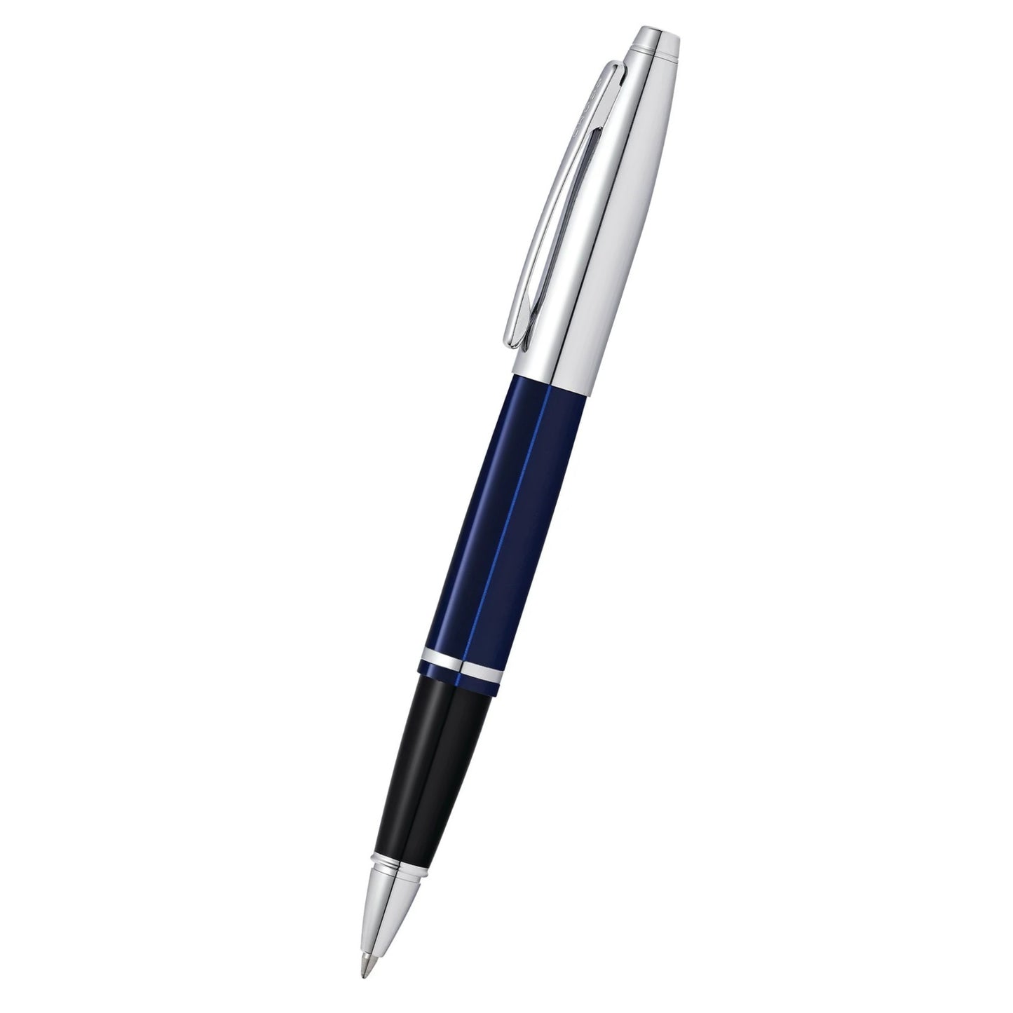 Cross Calais™ Chrome/Blue Lacquer with Polished Chrome Appointments Selectip Rollerball Pen