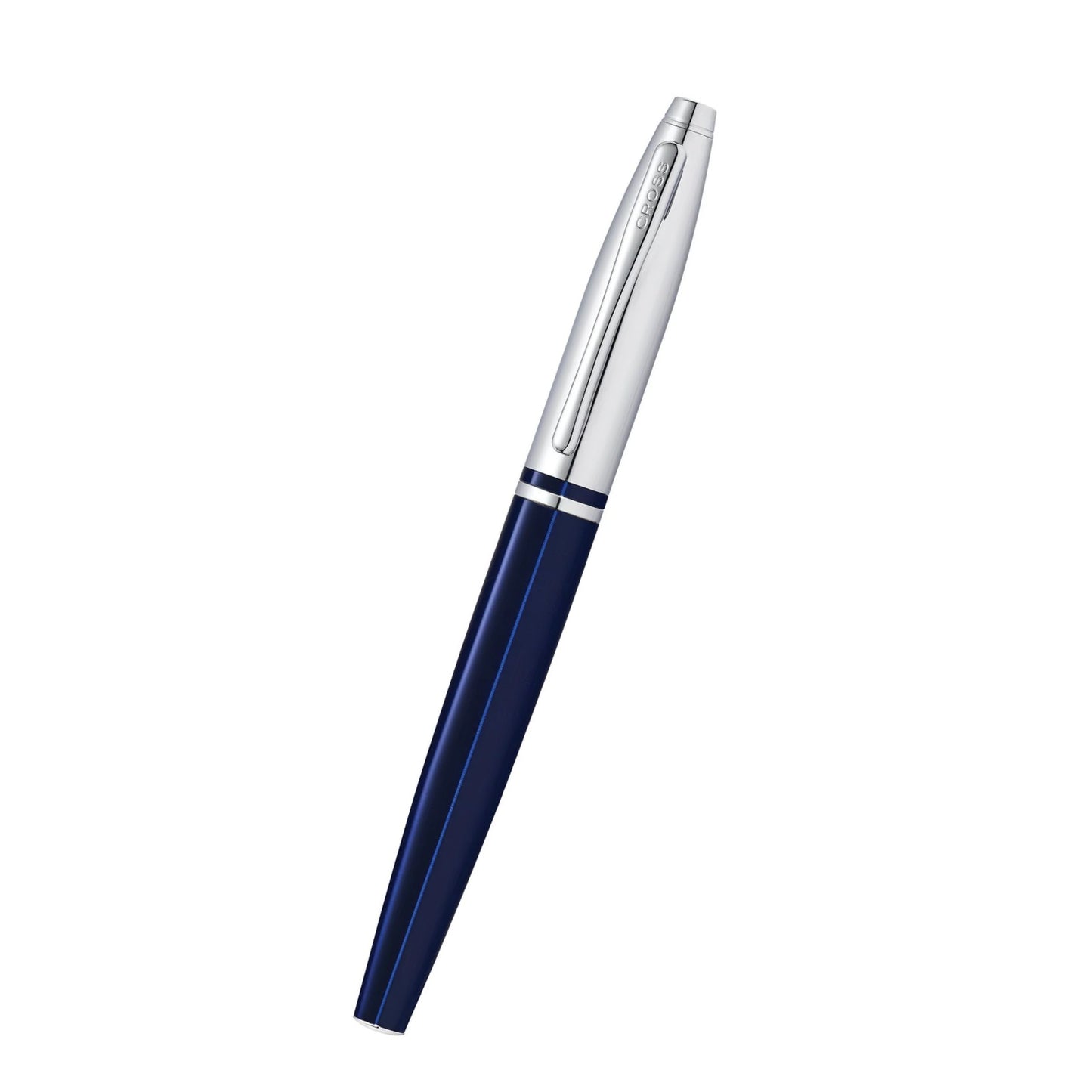 Cross Calais™ Chrome/Blue Lacquer with Polished Chrome Appointments Selectip Rollerball Pen