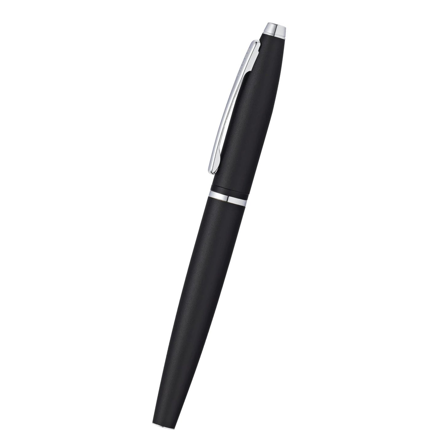 Cross Calais™ Matte Black with Polished Chrome Appointments and Medium Stainless Steel Nib Fountain Pen