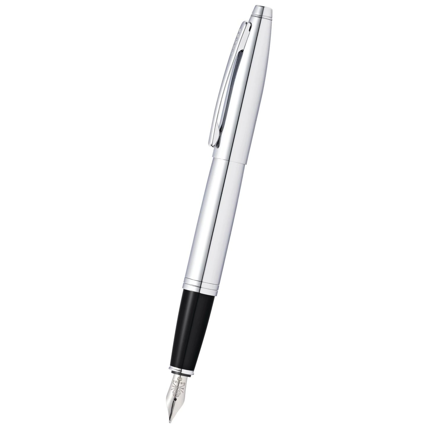 Cross Calais™ Polished Chrome with Polished Chrome Appointments and Medium Stainless Steel Nib Fountain Pen