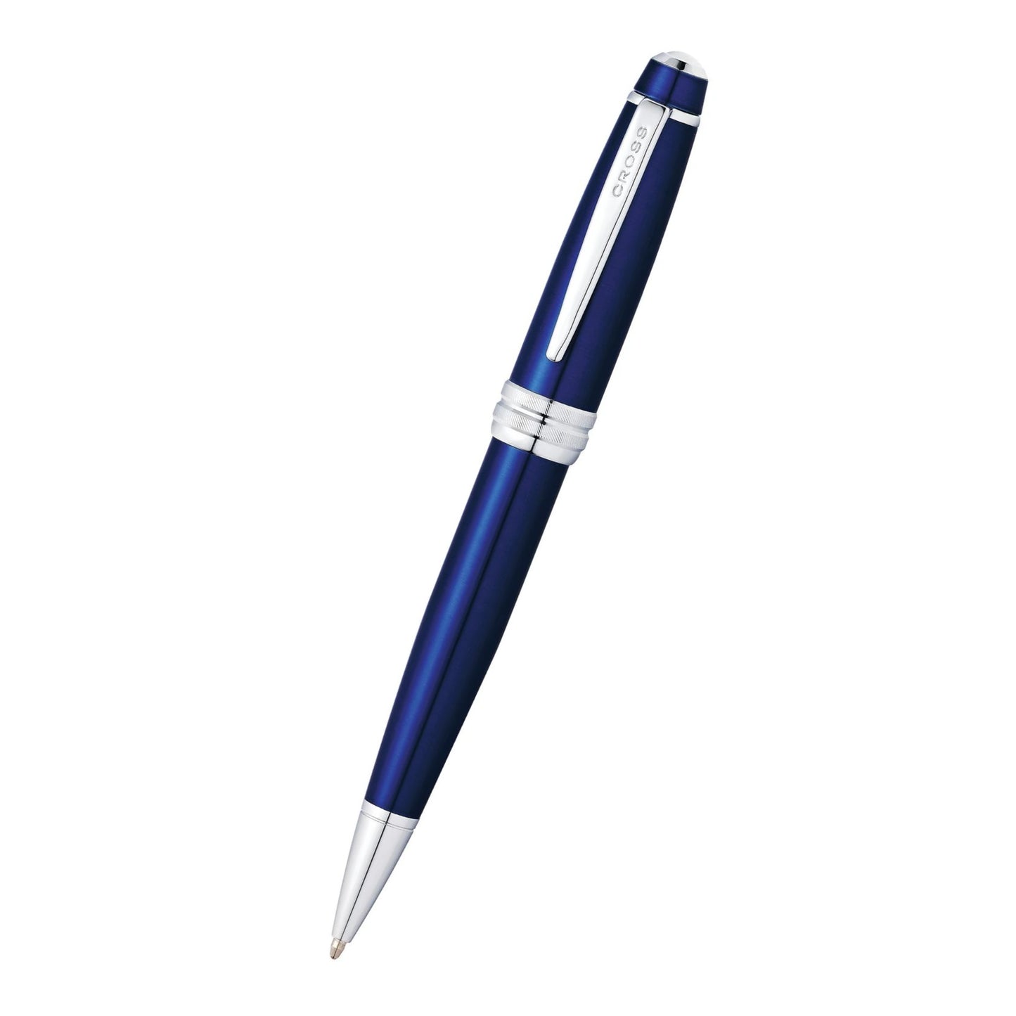 Cross Bailey™ Blue Lacquer with Polished Chrome Appointment Ballpoint Pen