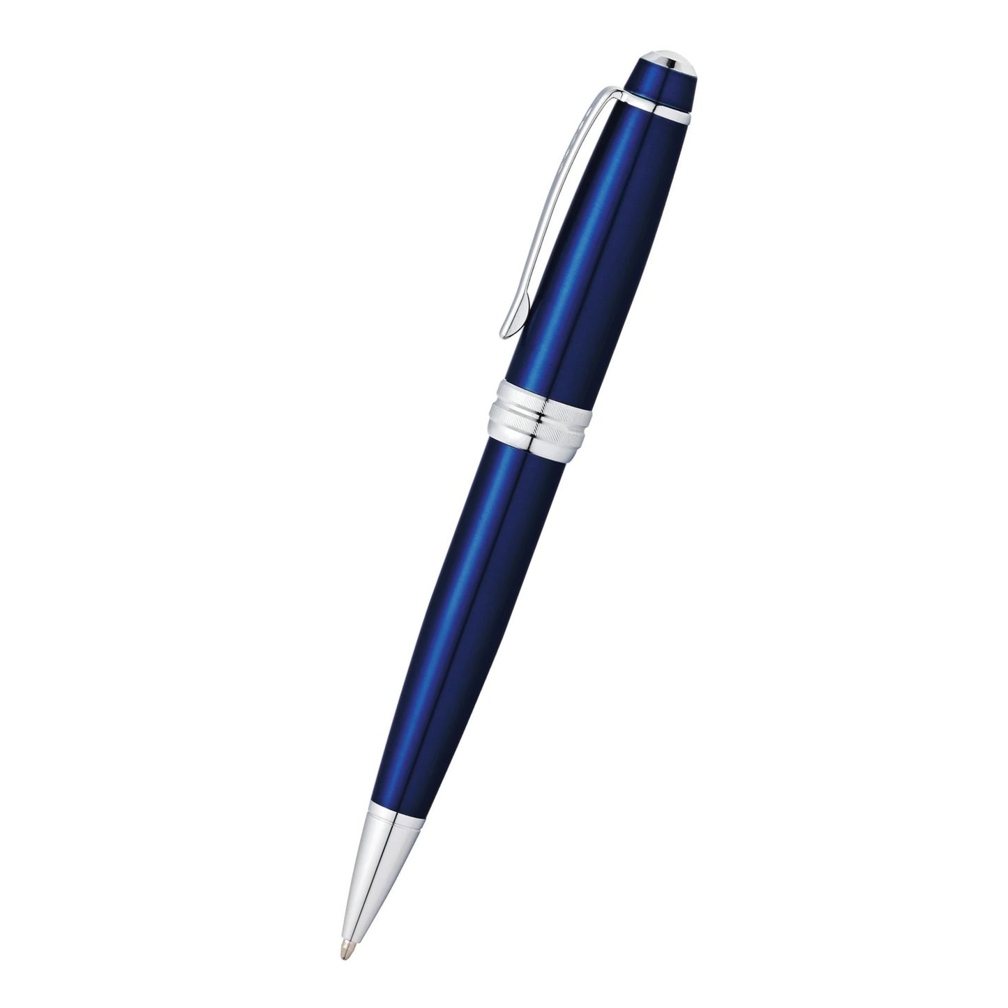 Cross Bailey™ Blue Lacquer with Polished Chrome Appointment Ballpoint Pen