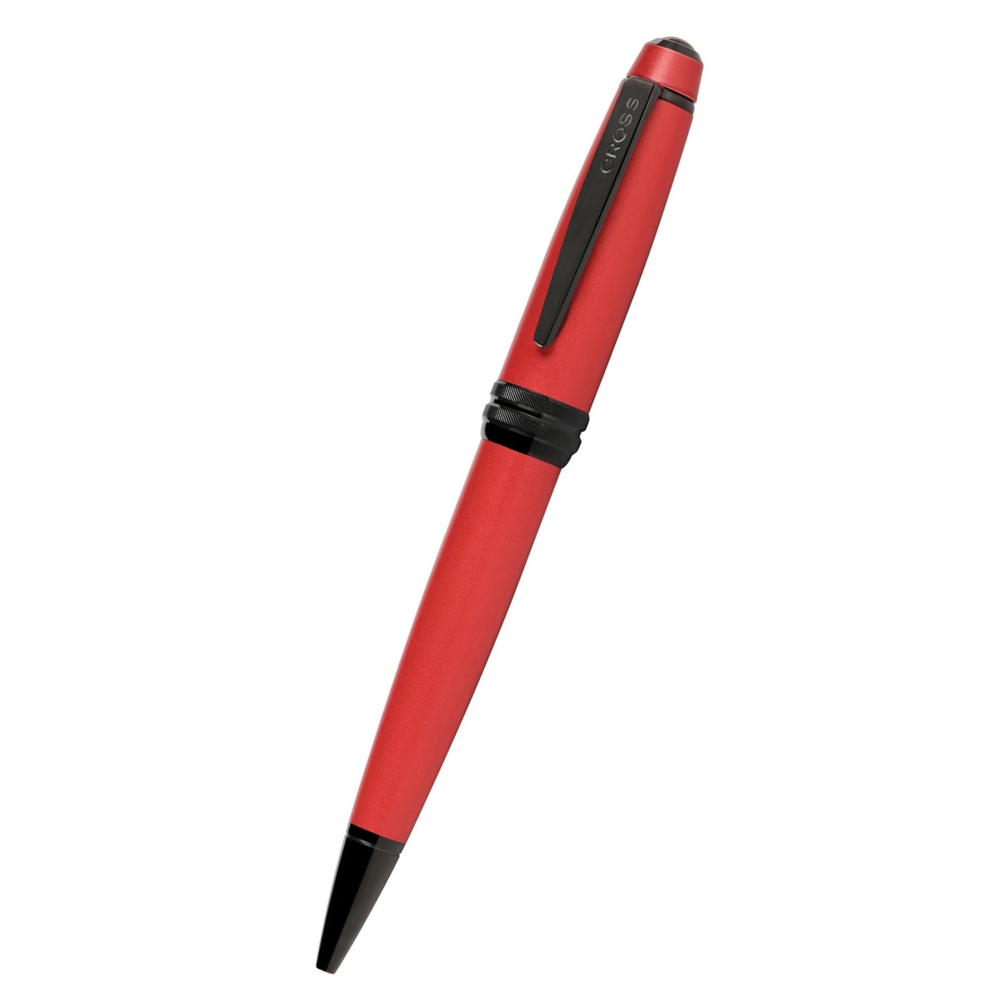 Cross Bailey™ Matte Red Lacquer with Polished Black PVD appointments Ballpoint Pen