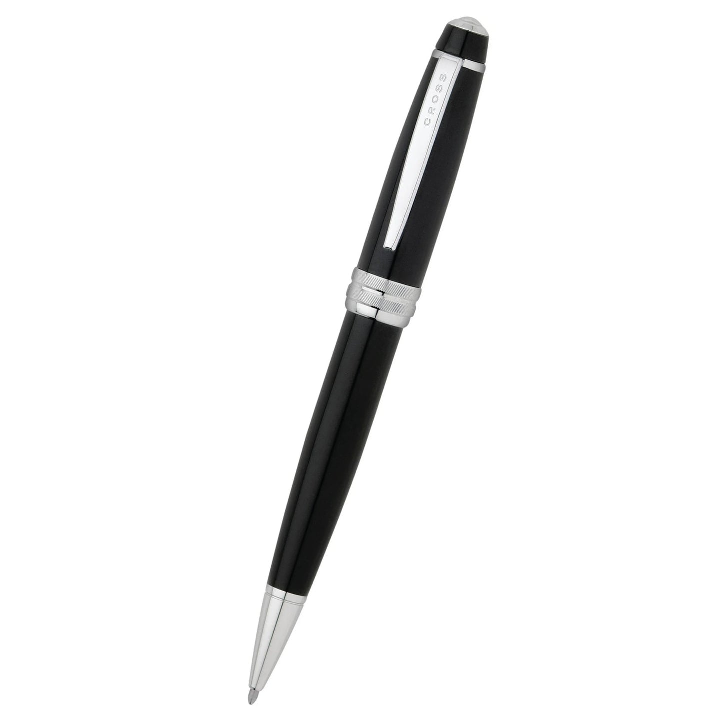 Cross Bailey™ Black Lacquer with Polished Chrome Appointments Ballpoint Pen