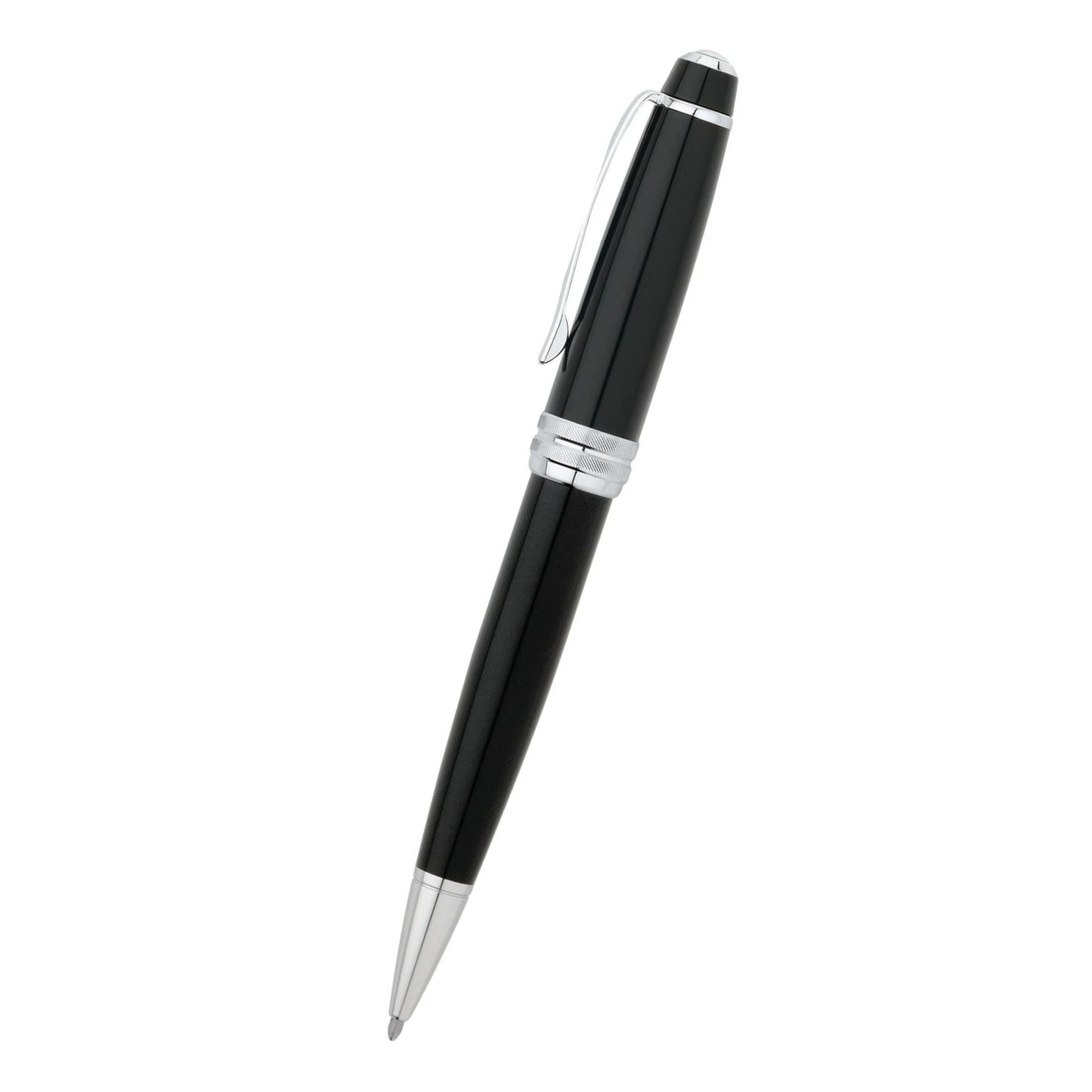 Cross Bailey™ Black Lacquer with Polished Chrome Appointments Ballpoint Pen