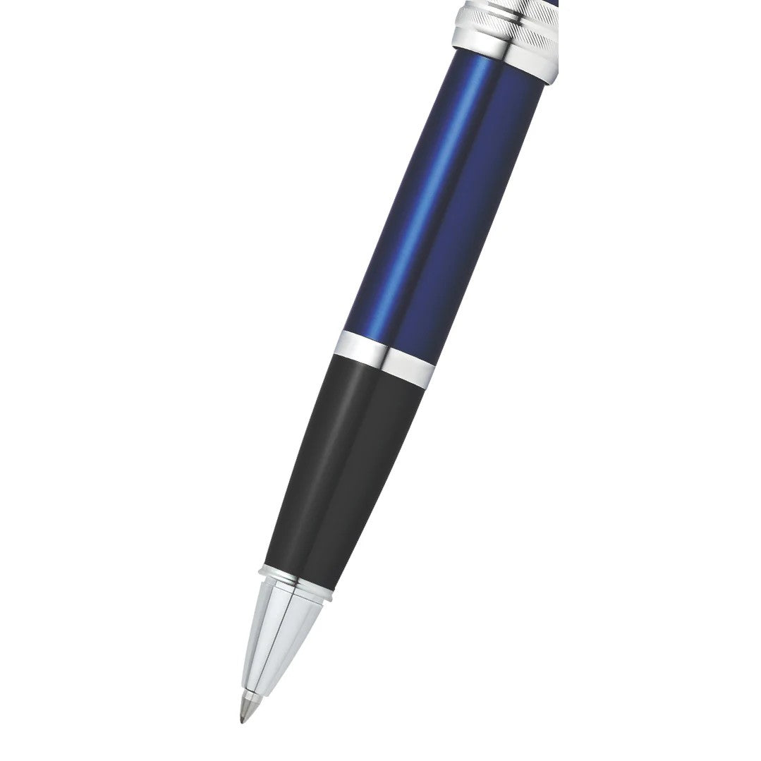 Cross Bailey™ Blue Lacquer with Polished Chrome Appointment Selectip Rollerball Pen