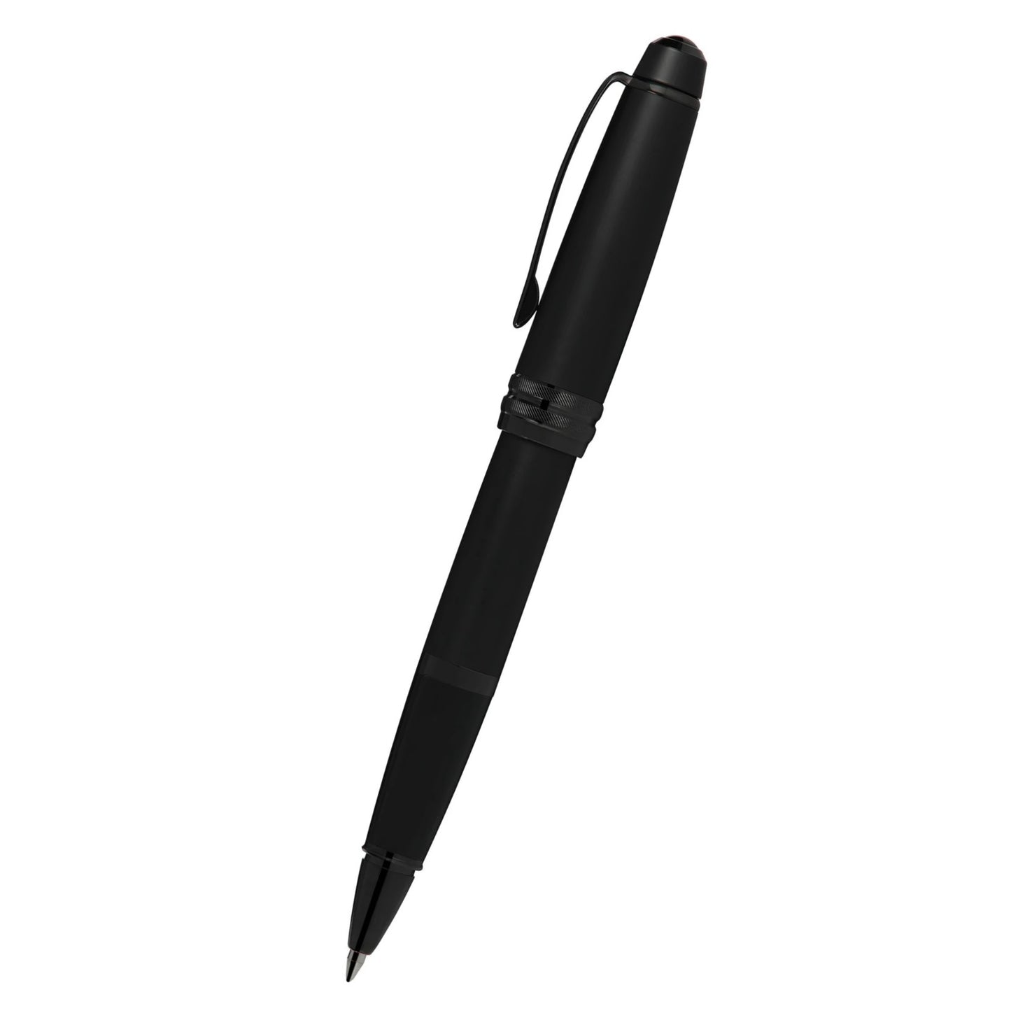 Cross Bailey™ Matte Black Lacquer with Polished Black PVD appointments Rollerball Pen