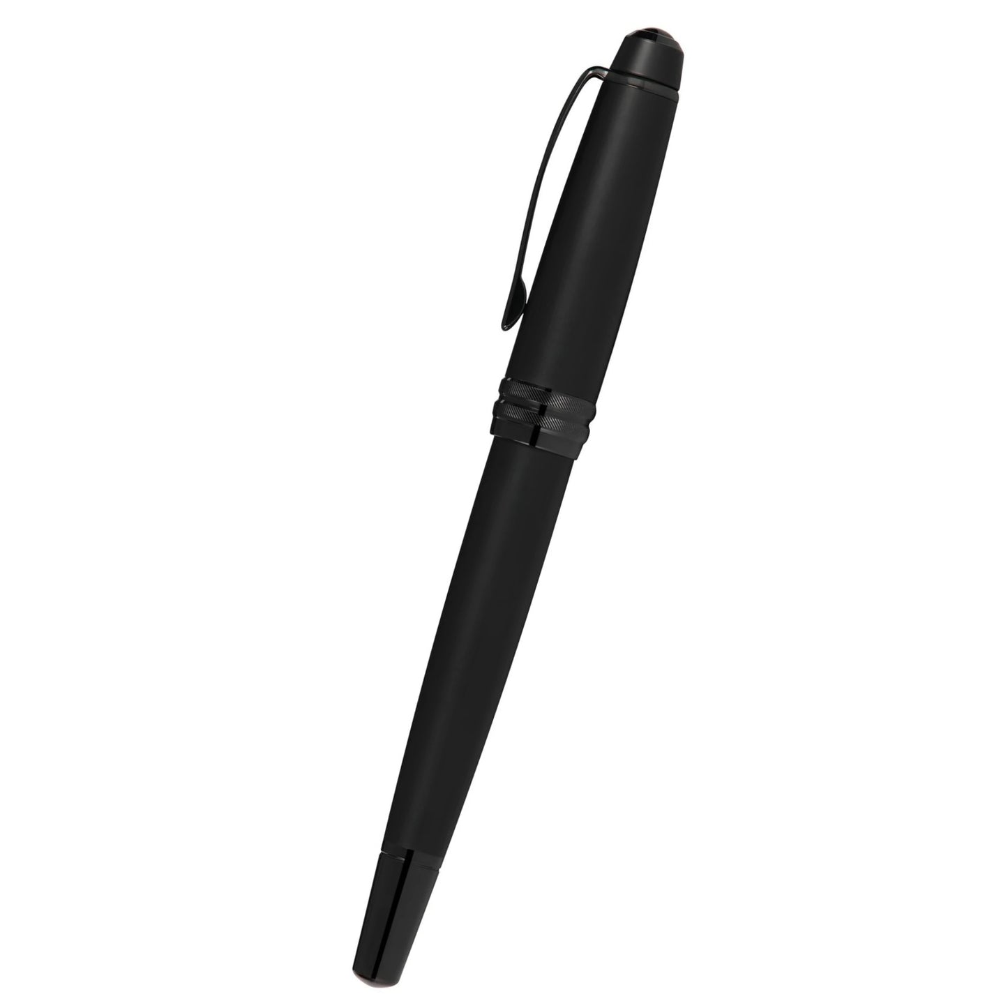 Cross Bailey™ Matte Black Lacquer with Polished Black PVD appointments Rollerball Pen