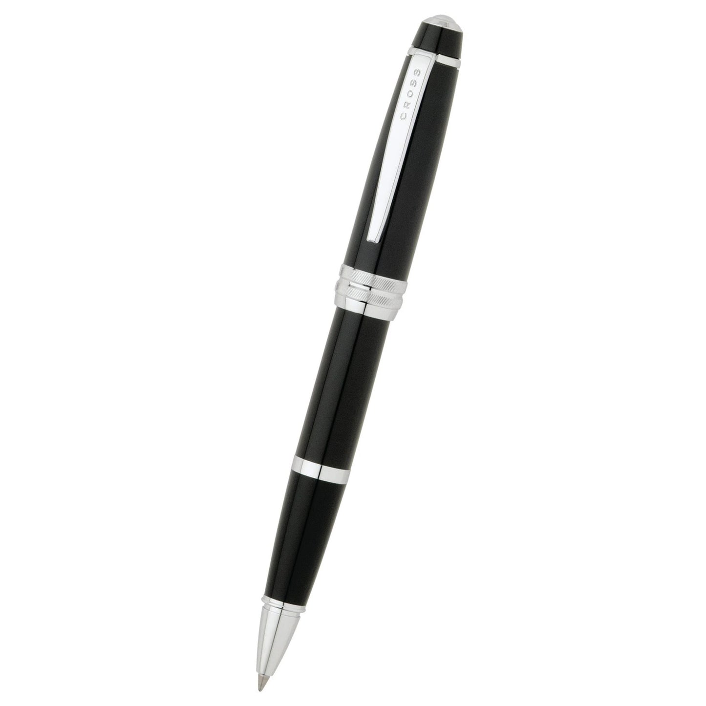 Cross Bailey™ Black Lacquer with Polished Chrome Appointments Selectip Rollerball Pen