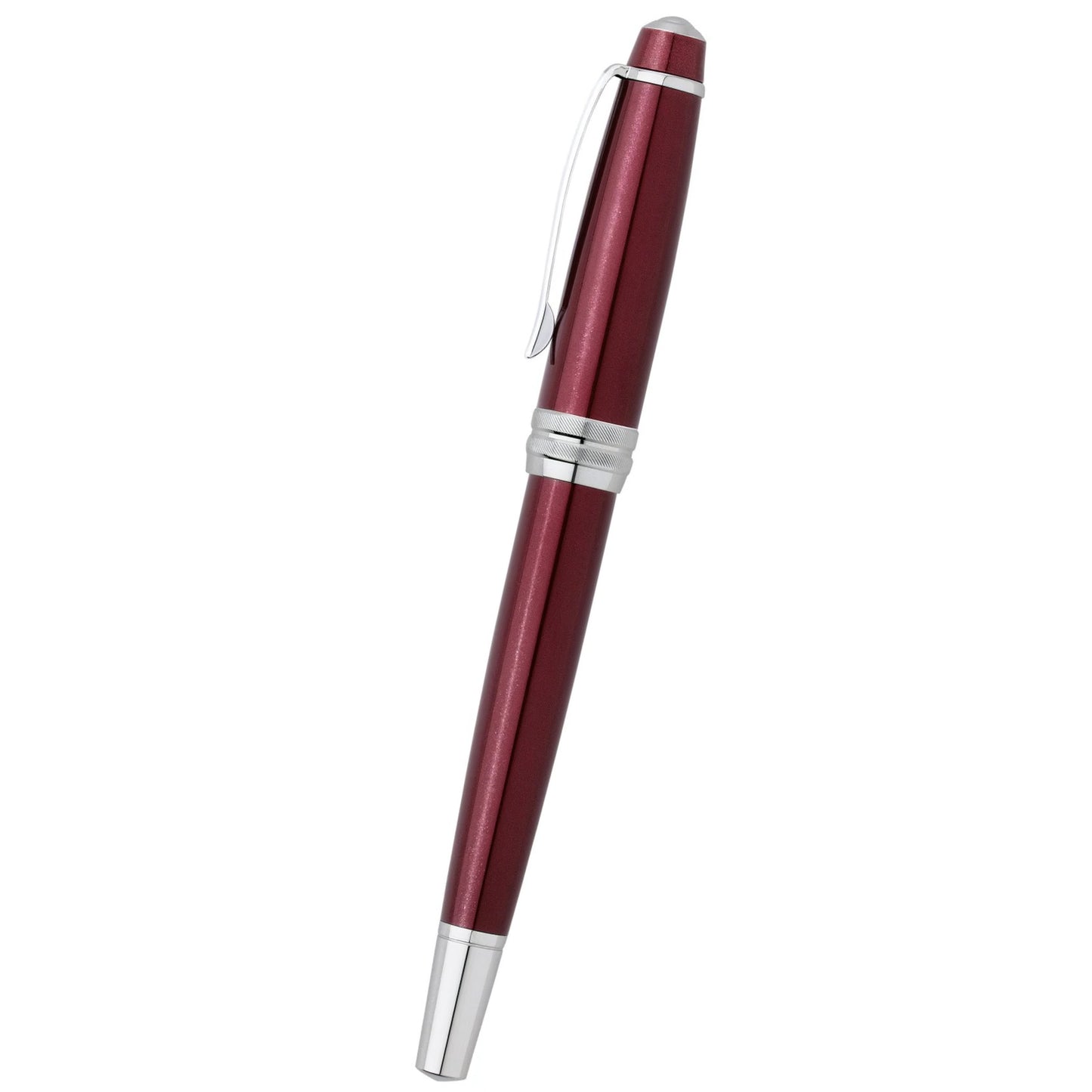 Cross Bailey™ Red Lacquer with Polished Chrome Appointments Selectip Rollerball Pen