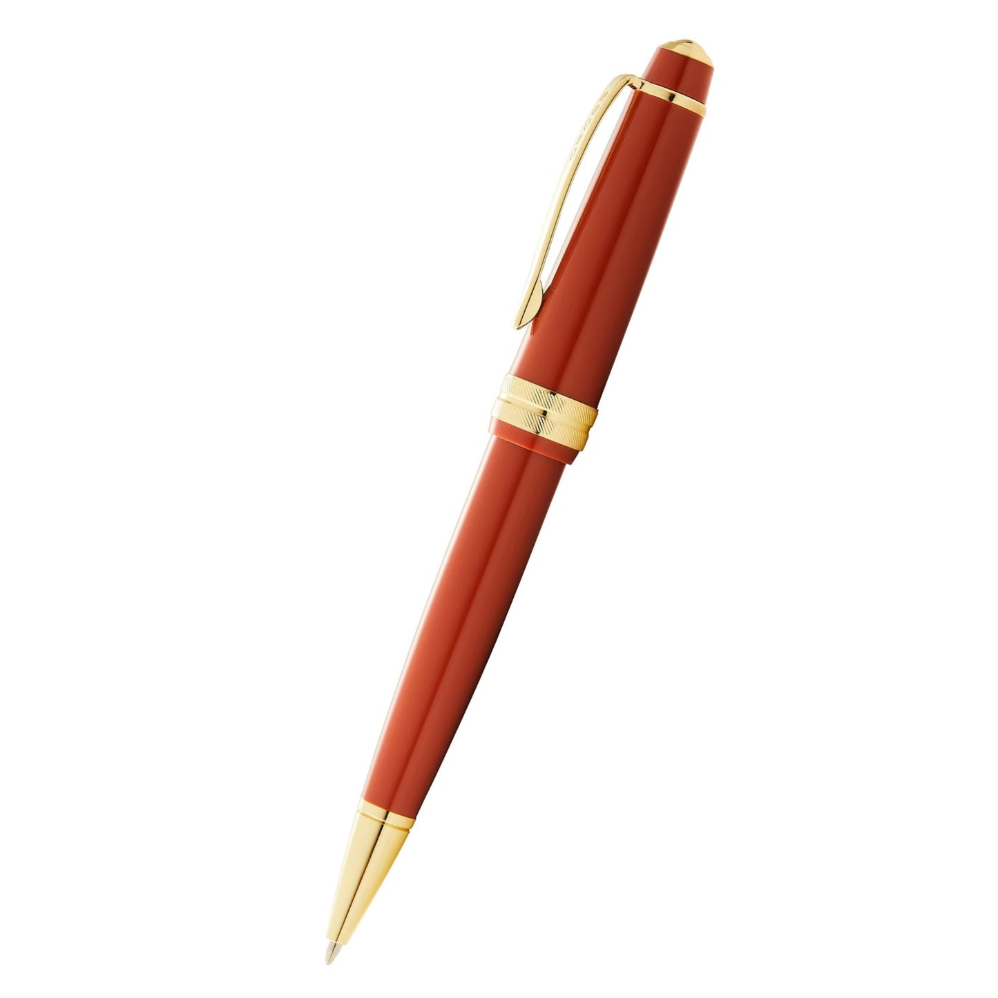 Cross Bailey Light™ Polished Amber Resin and Gold Tone Fine-Tip Ballpoint Pen