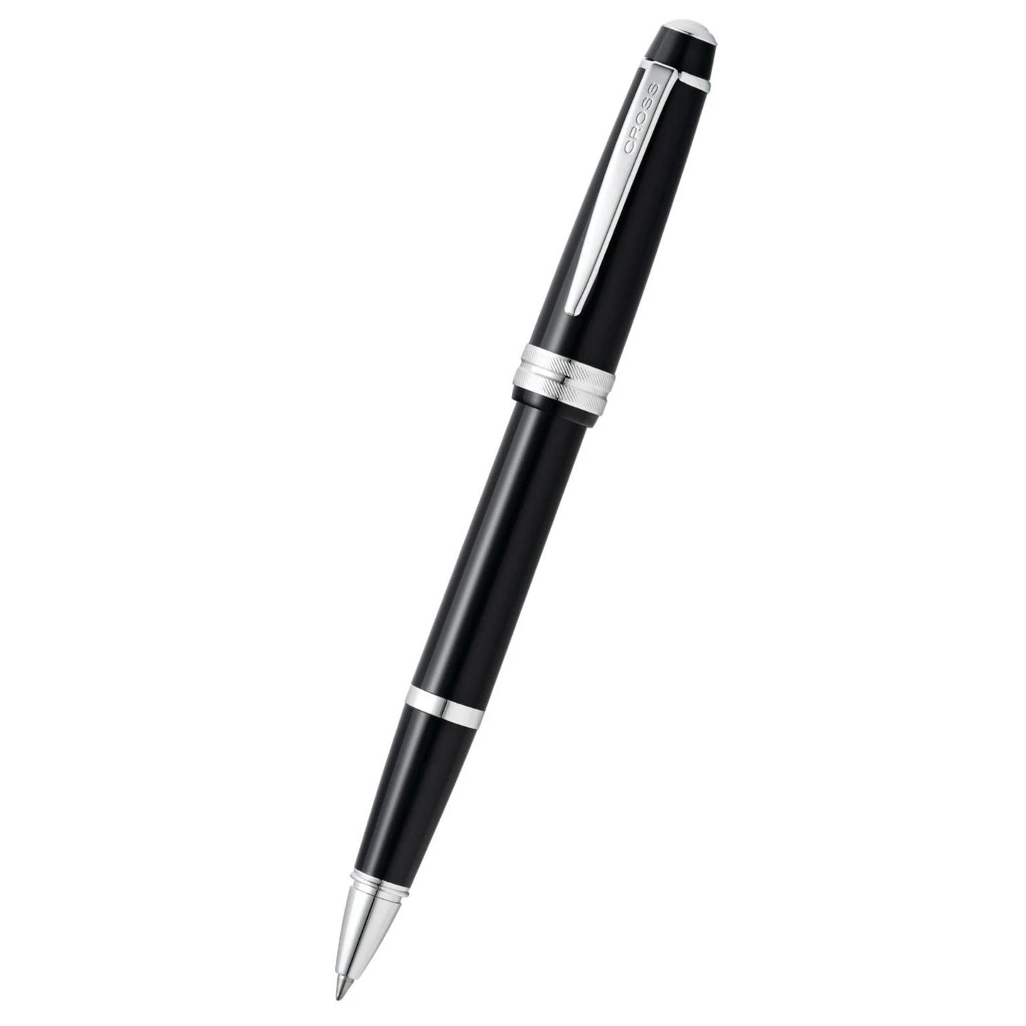 Cross Bailey Light™ Polished Black Resin with Polished Chrome Appointments Fine-Tip Rollerball Pen