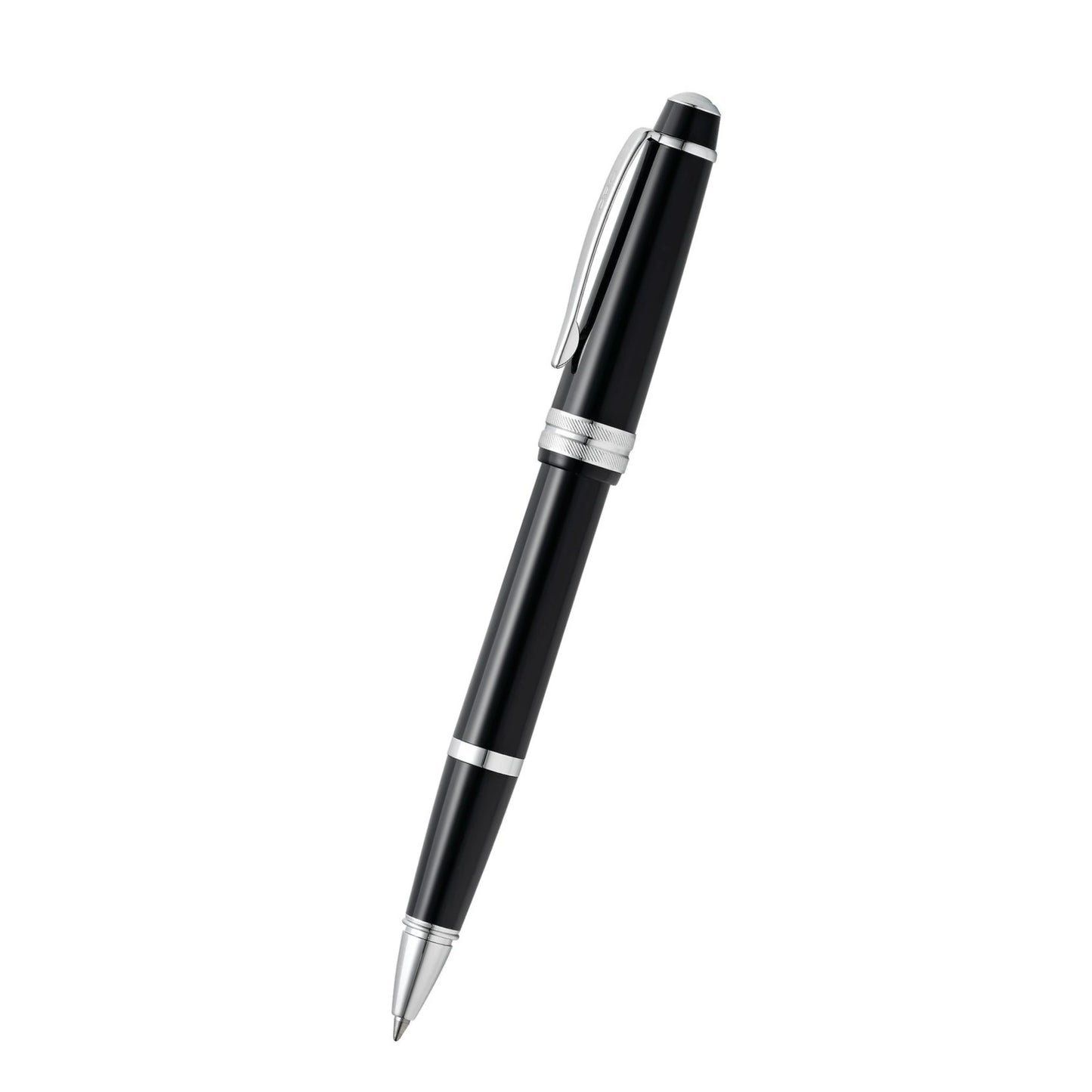 Cross Bailey Light™ Polished Black Resin with Polished Chrome Appointments Fine-Tip Rollerball Pen