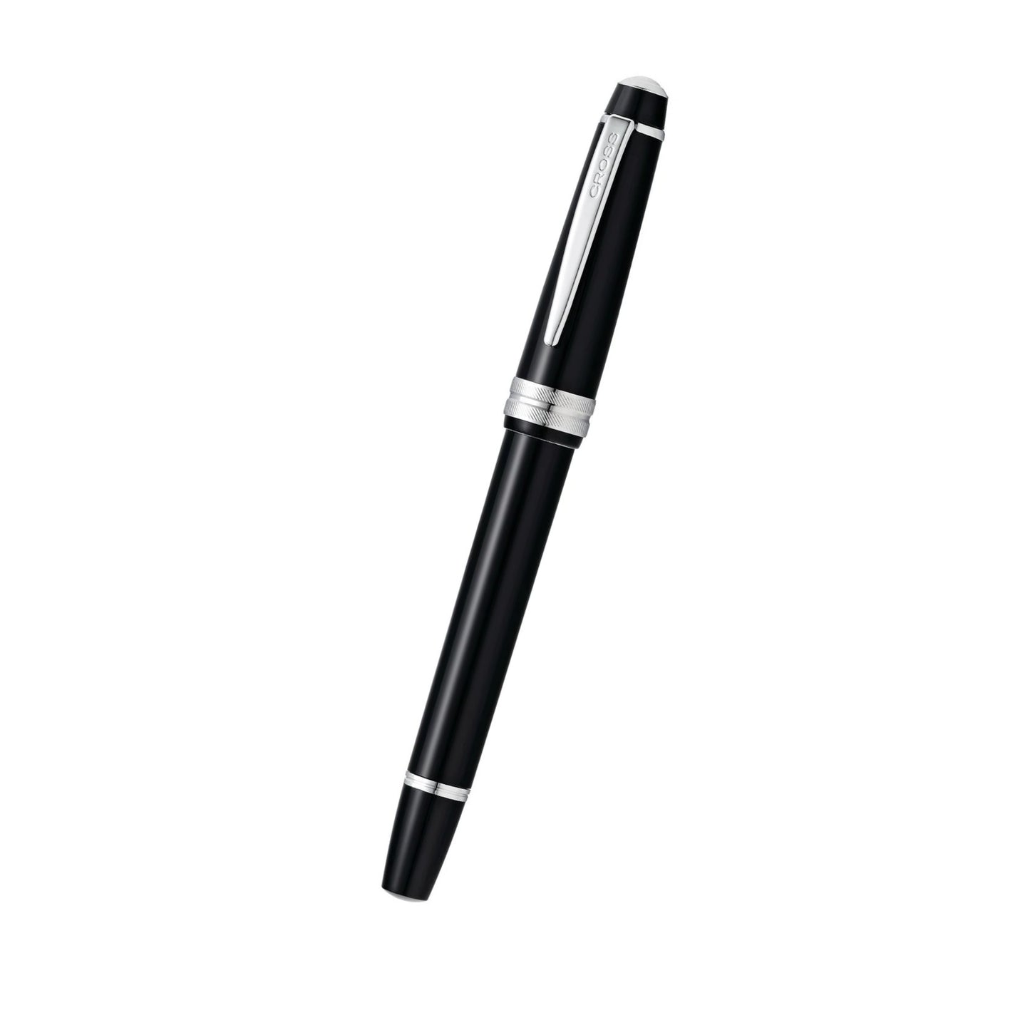 Cross Bailey Light™ Polished Black Resin with Polished Chrome Appointments Fine-Tip Rollerball Pen