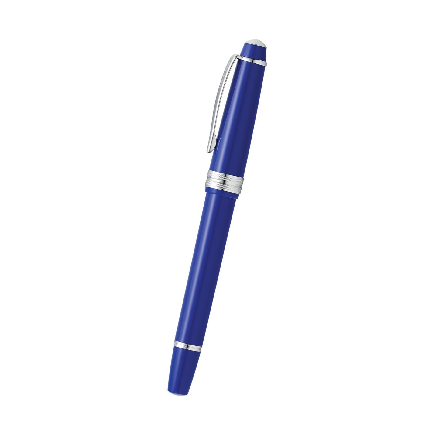 Cross Bailey Light™ Polished Blue Resin with Polished Chrome Appointments Fine-Tip Rollerball Pen