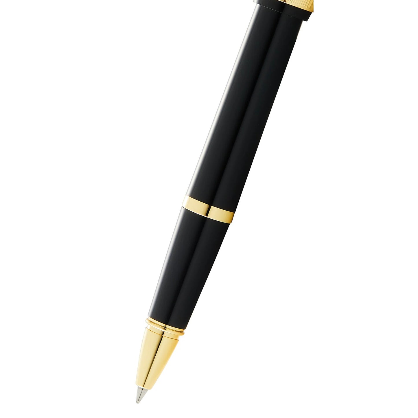 Cross Bailey Light™ Polished Black Resin and Gold Tone Fine-Tip Rollerball Pen