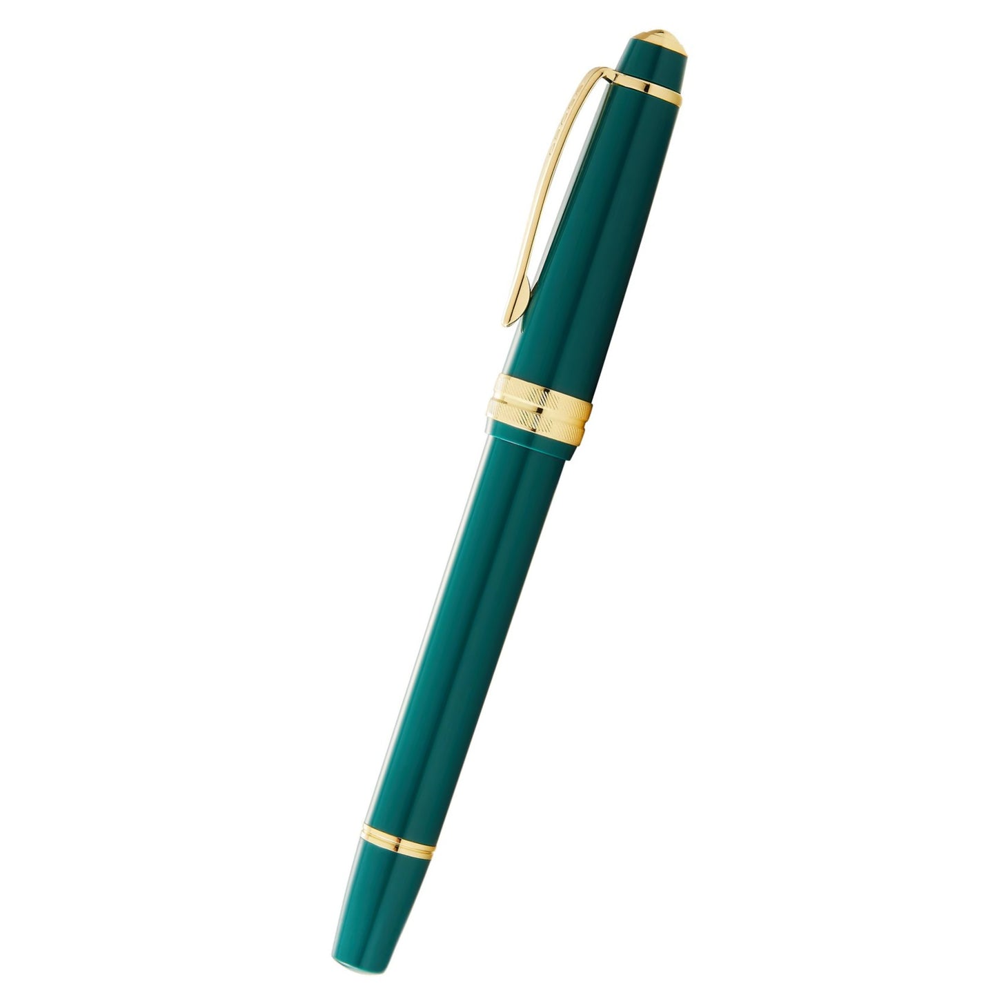 Cross Bailey Light™ Polished Green Resin and Gold Tone Fine Nib Fountain Pen