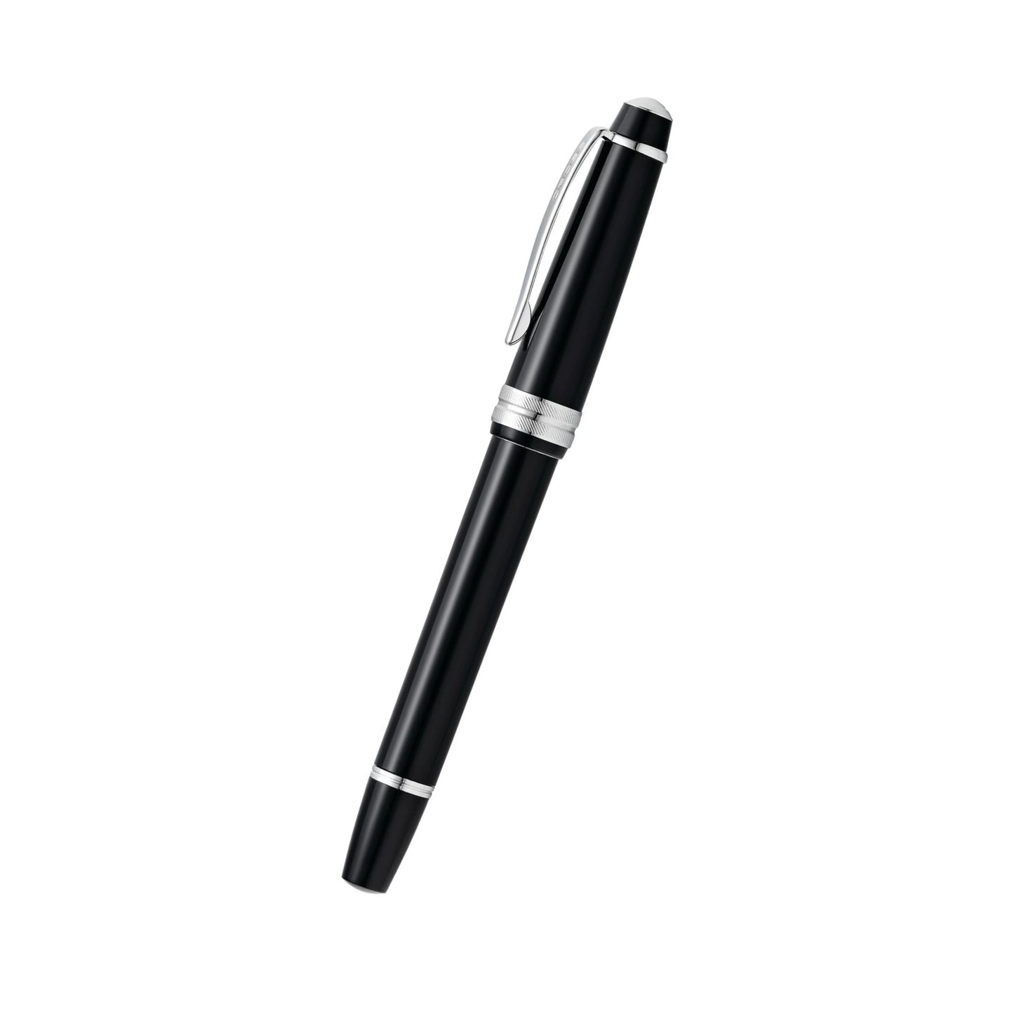 Cross Bailey Light™ Polished Black Resin with Polished Chrome Appointments and Fine Nib Fountain Pen