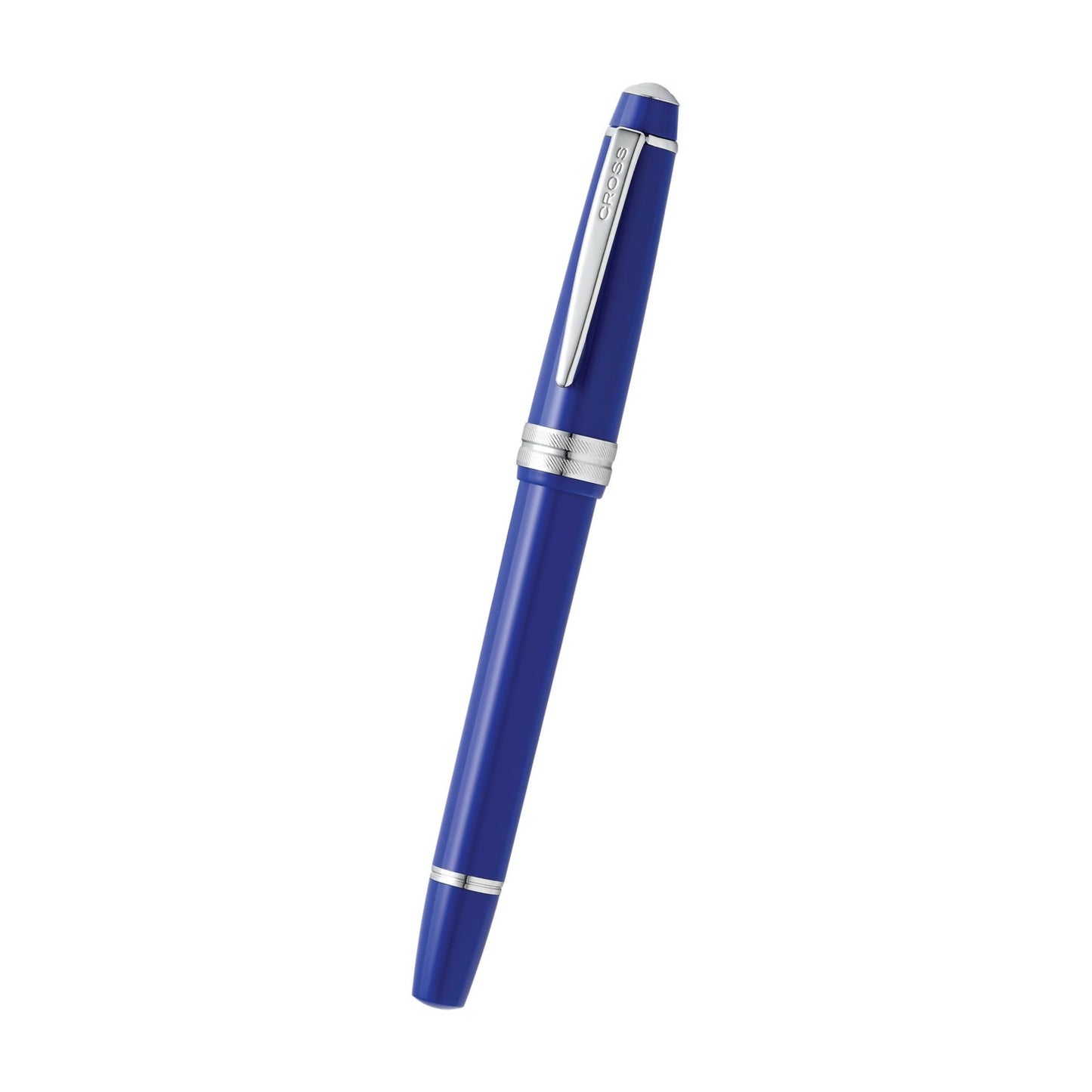 Cross Bailey Light™ Polished Blue Resin with Polished Chrome Appointments and Fine Nib Fountain Pen