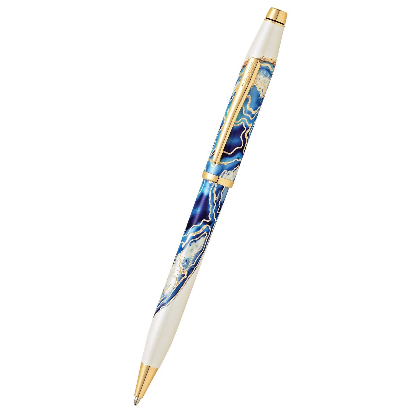 CrossWanderlust Malta with Gold-Plated Engravings and Appointments Ballpoint Pen