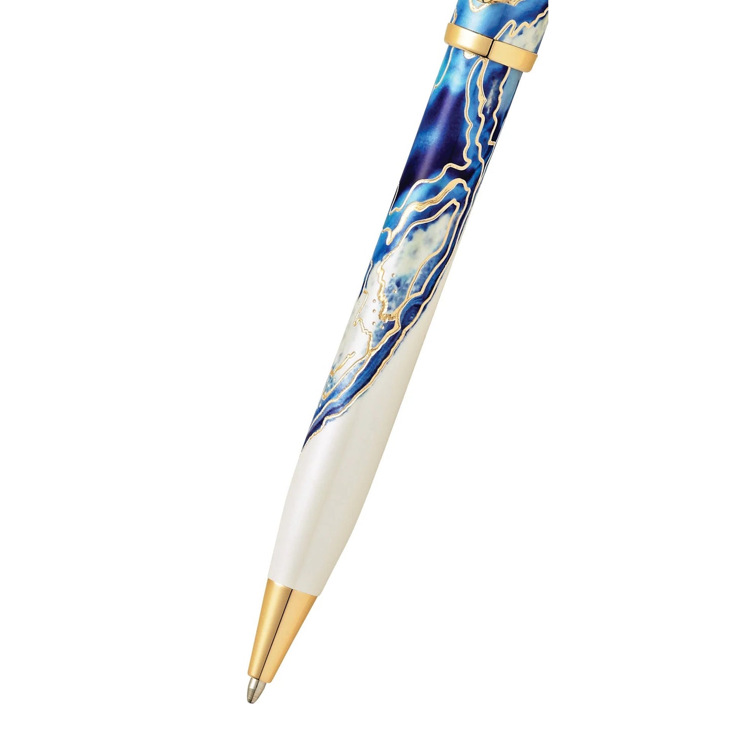 CrossWanderlust Malta with Gold-Plated Engravings and Appointments Ballpoint Pen