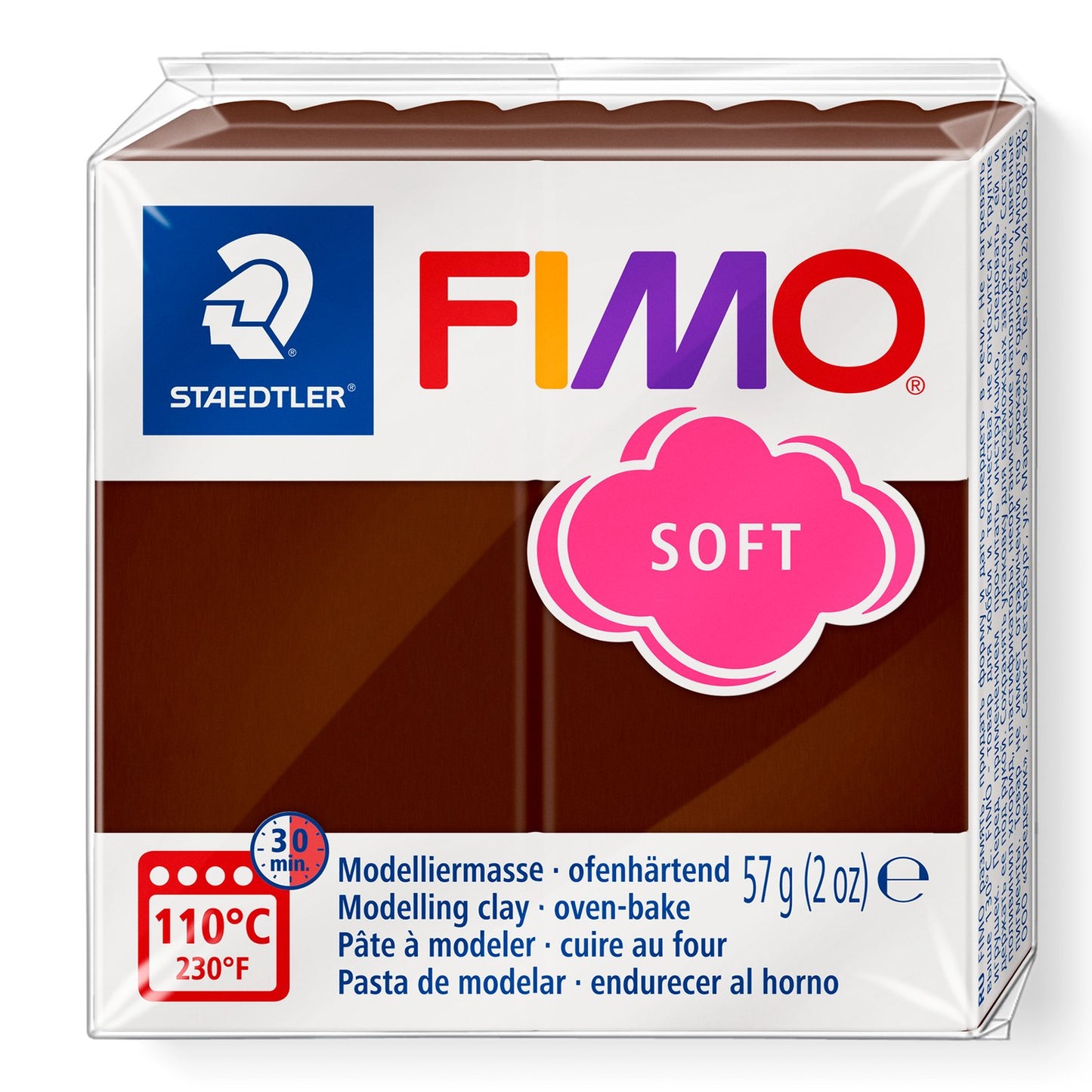 Staedtler 8020-75 08 Staedtler Clay,Mdlng,Fimo,56g,Chocolate