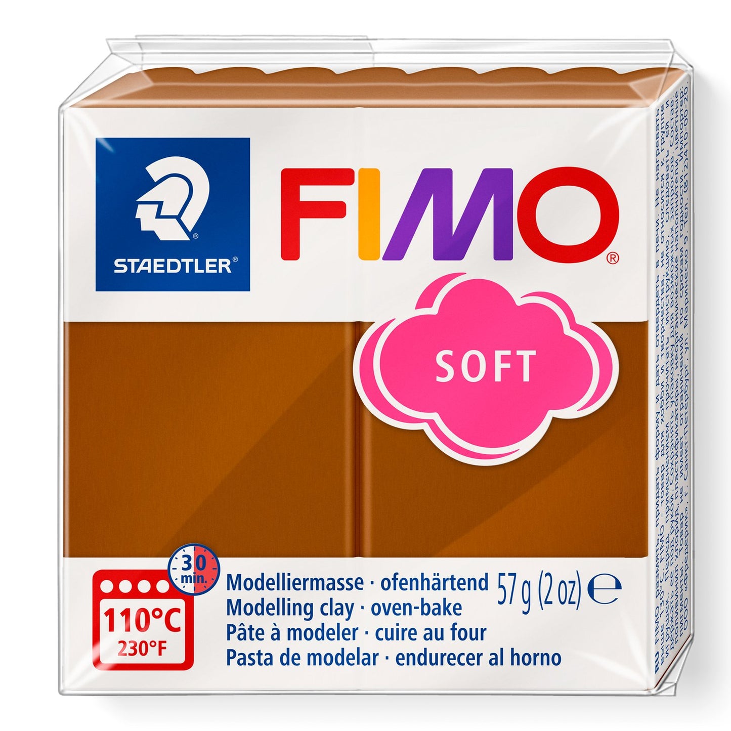 Staedtler 8020-7 08 Staedtler Fimo Soft, Caramel, 56g (2oz)