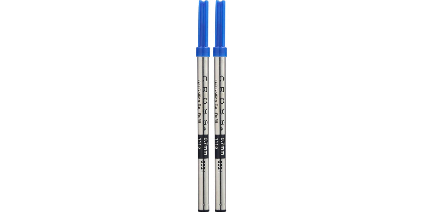 Cross 8521-2 Refill Gel Rolling Ball Blue 2pk
