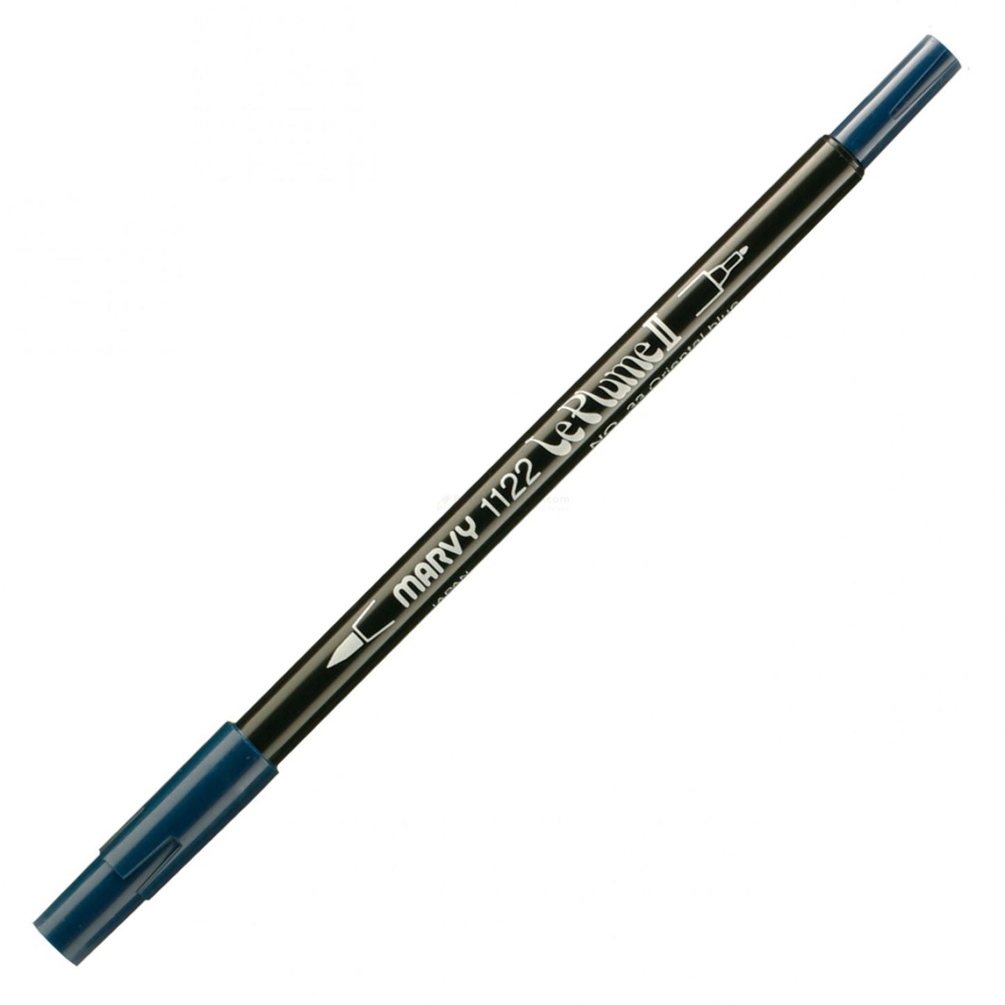 Marvy Le Plume Ii Double Ended Watercolor Marker, Oriental Blue