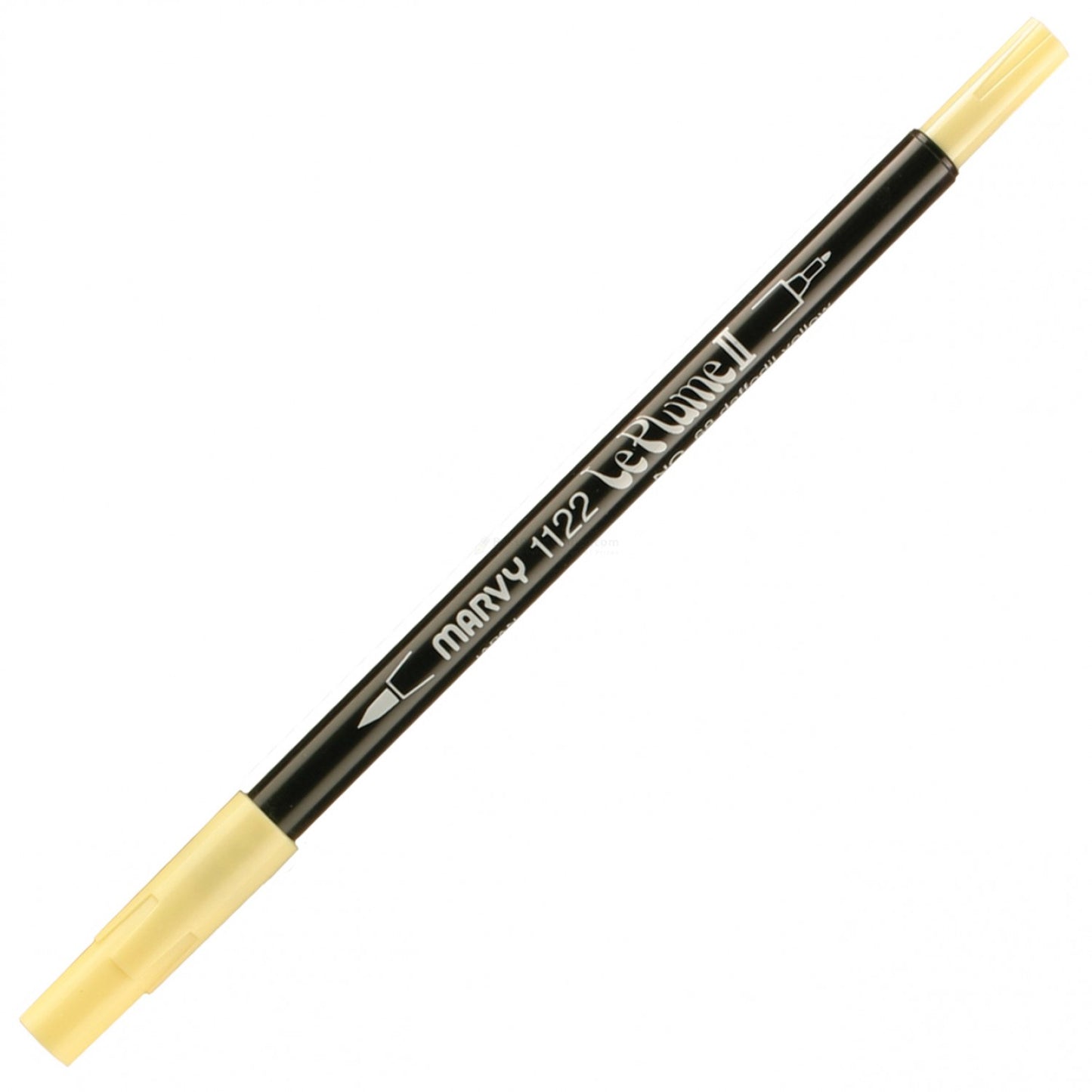 Marvy Le Plume Ii Double Ended Watercolor Marker, Daffodil Yellow