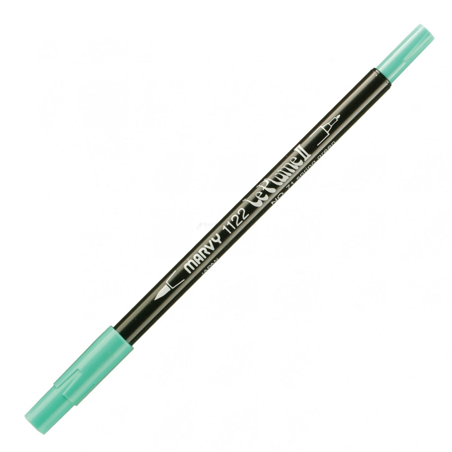 Marvy Le Plume Ii Double Ended Watercolor Marker, Spring Green
