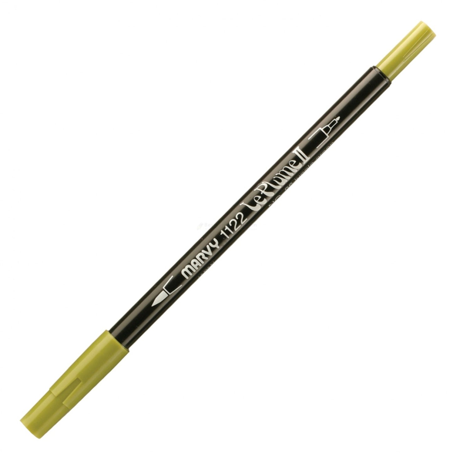 Marvy Le Plume Ii Double Ended Watercolor Marker, Jungle Green