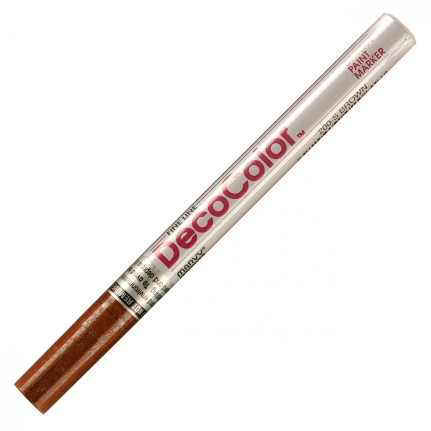 Marvy Deco Color Paint Marker Fine 200 Brown