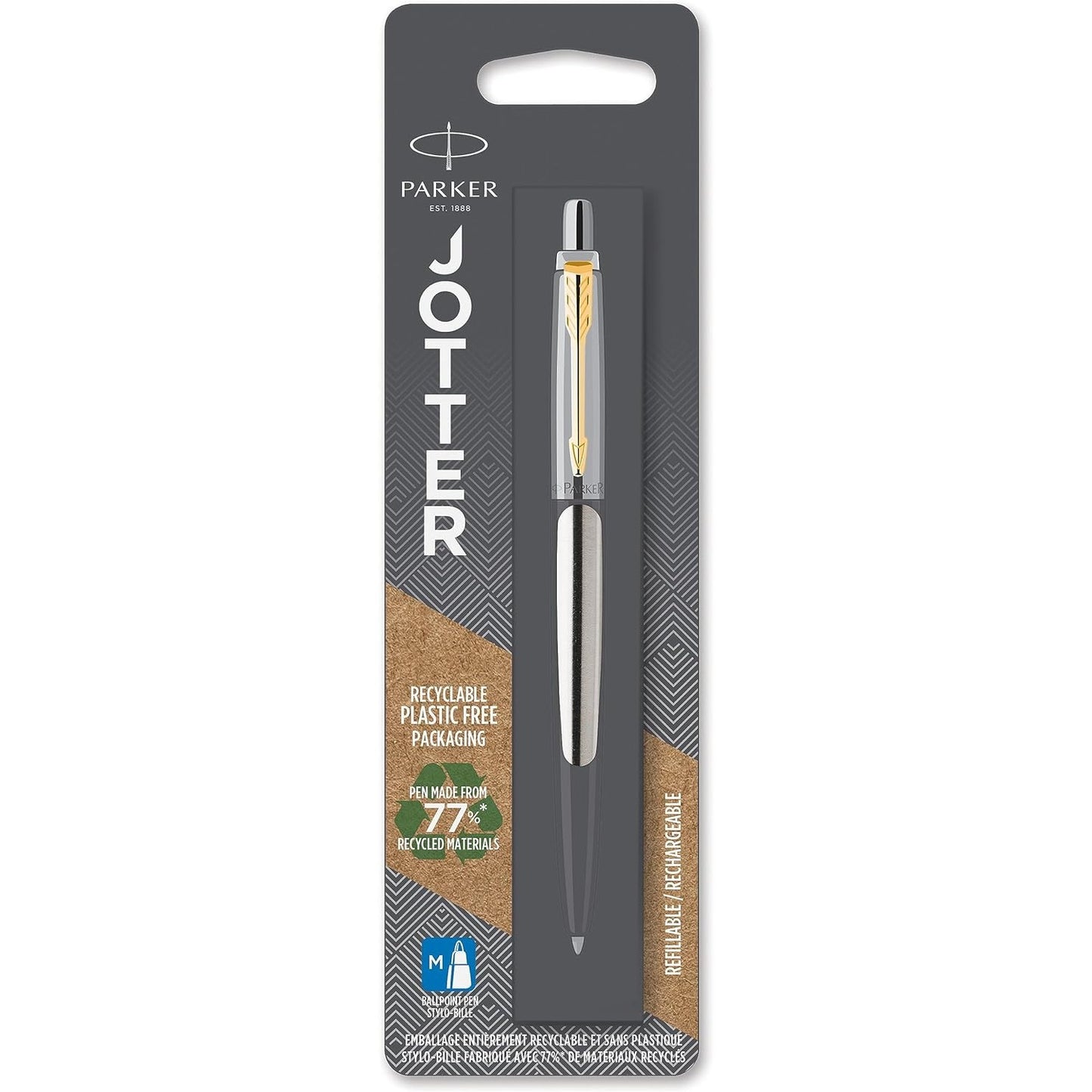 Parker Jotter SS GT Ball Point Pen M Blue BL1